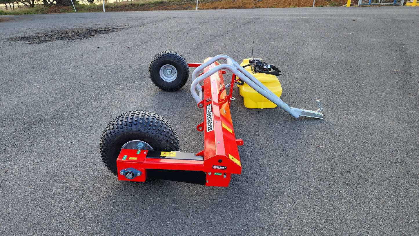 Armour Single Roller Weed Wiper, "Weed Destroyer" - 2.4m ATV