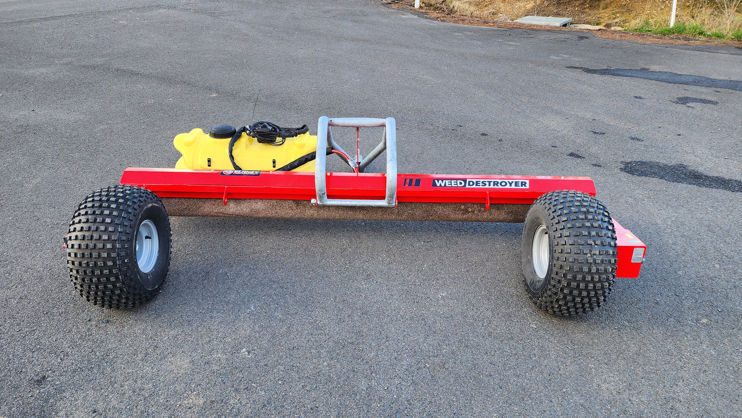 Armour Single Roller Weed Wiper, "Weed Destroyer" - 2.4m ATV