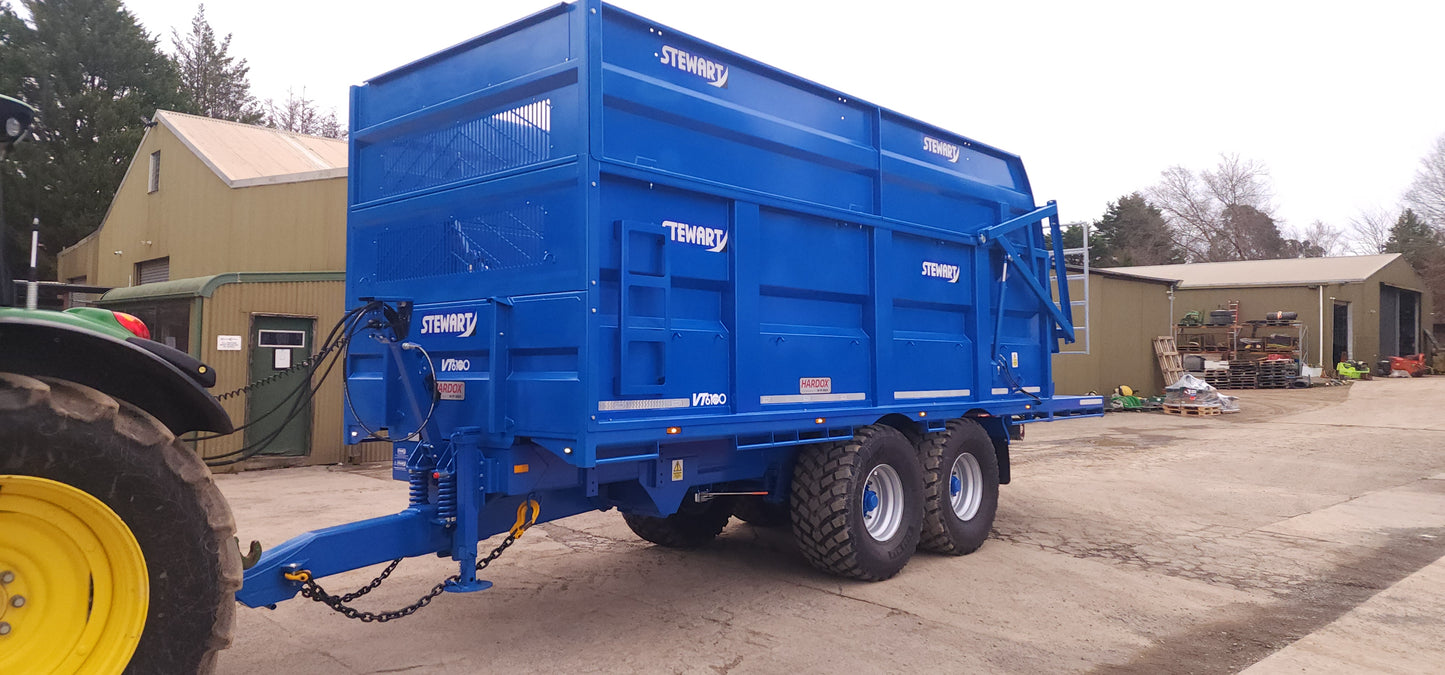 VT-6100 Versatile Farm Trailer - Silage / Grain / Gravel / Hay