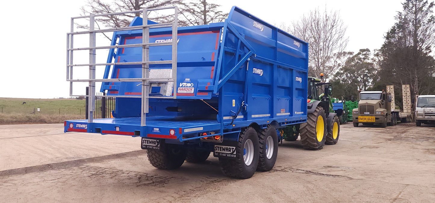 VT-6100 Versatile Farm Trailer - Silage / Grain / Gravel / Hay