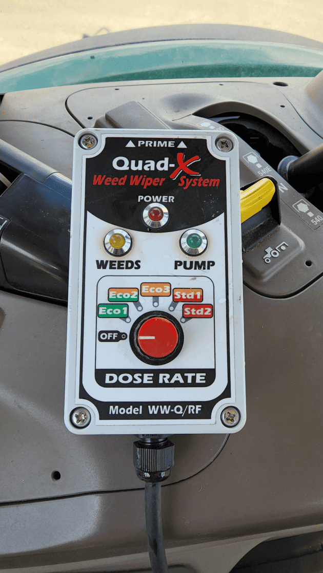 Armour Dual Roller Weed Wiper, "Weed Wipeout" - 5.7m 3PL