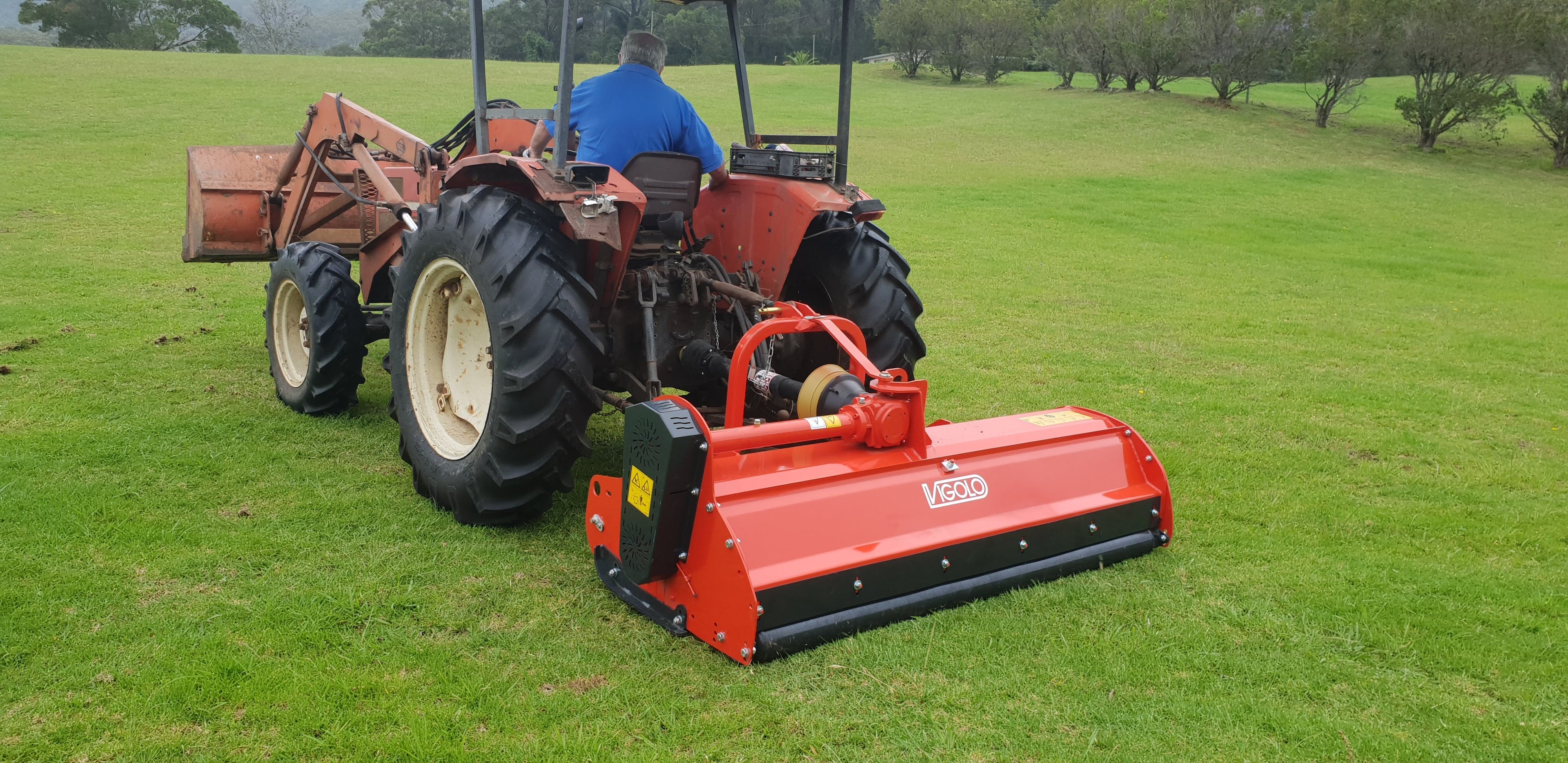 VIGOLO TK2-Profi Low Body Mulcher/Flail Mower