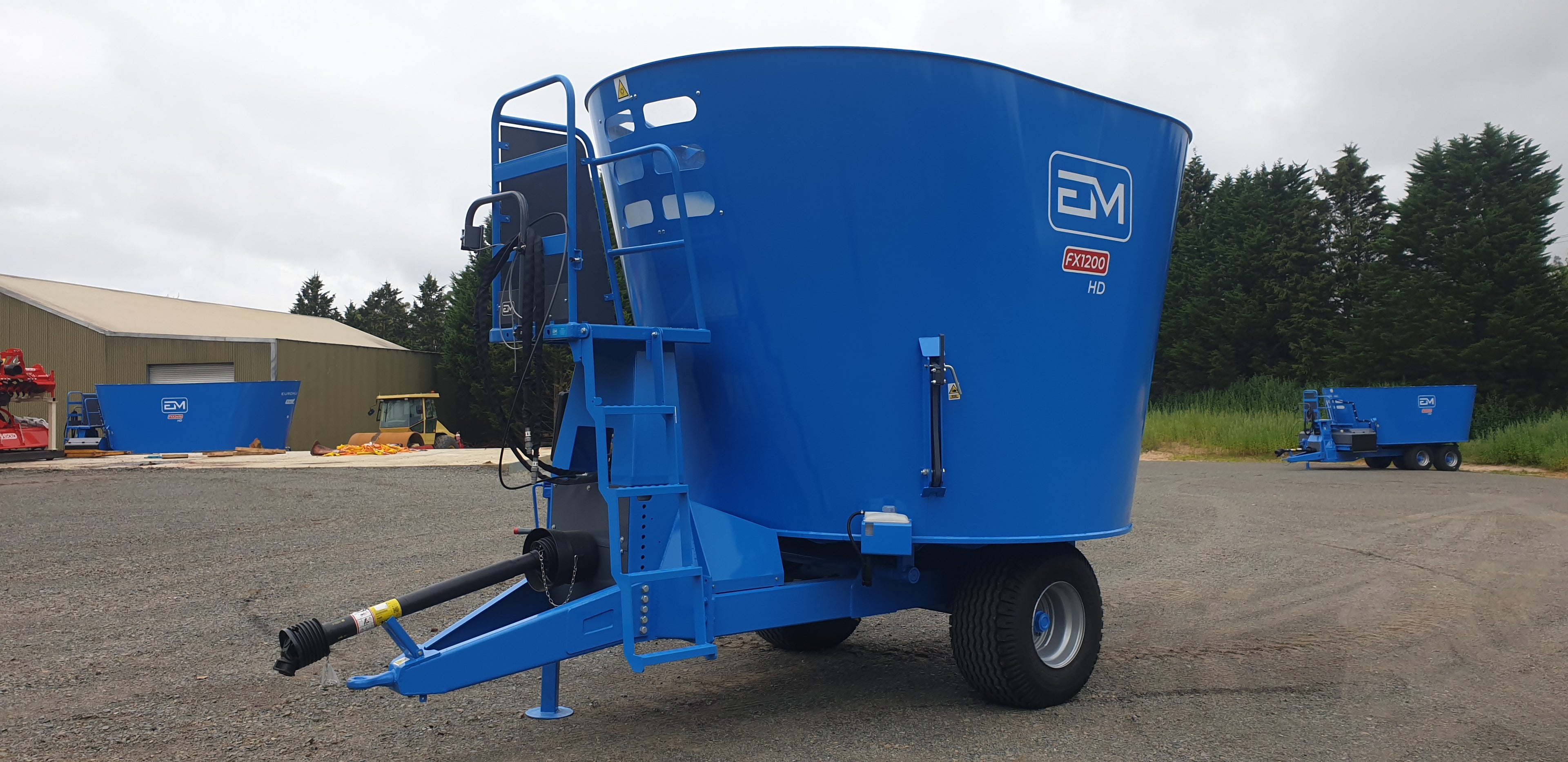 RINO FX-1200 12m3 HD Feed Mixer