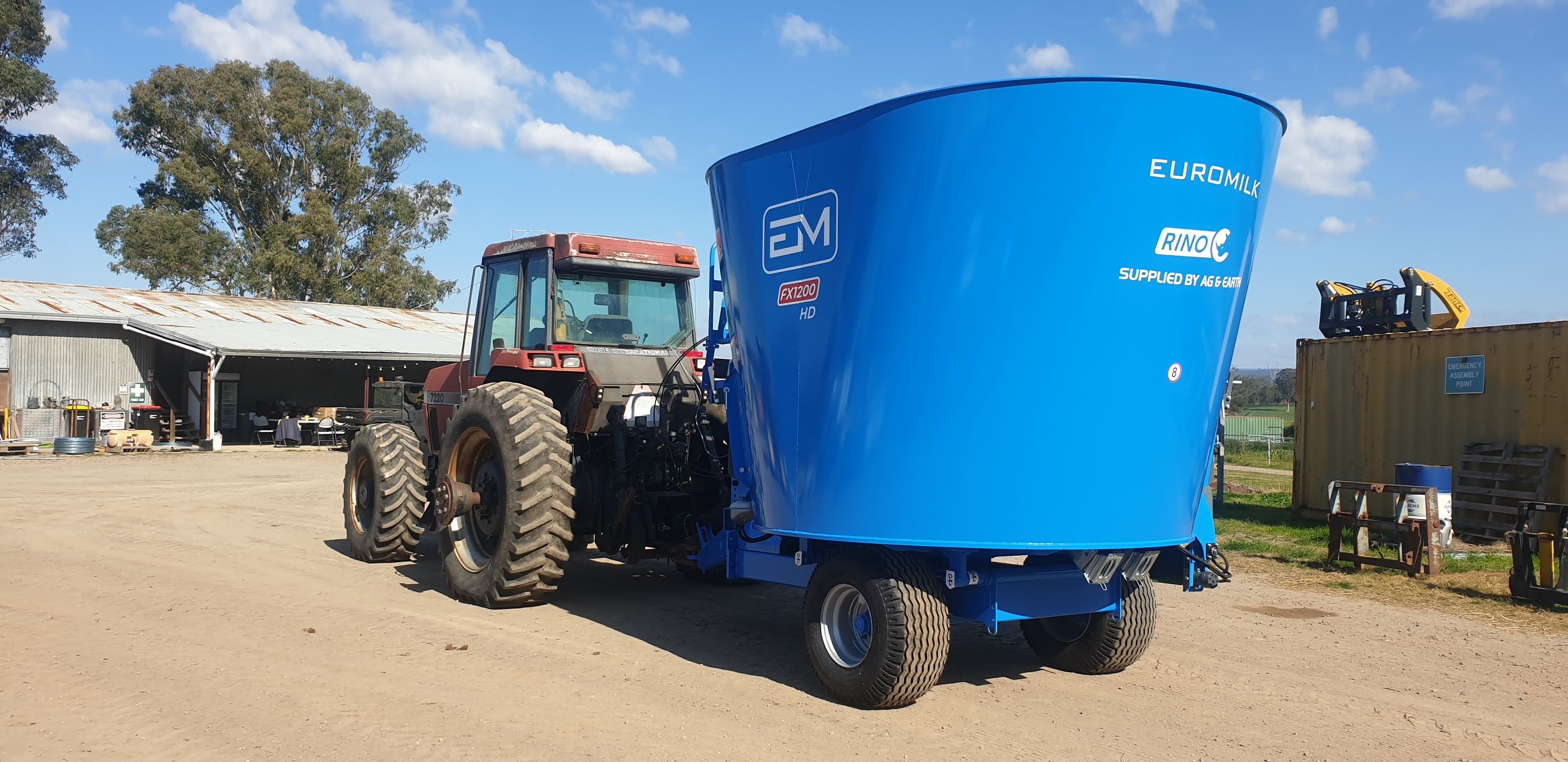 RINO FX-1200 12m3 HD Feed Mixer