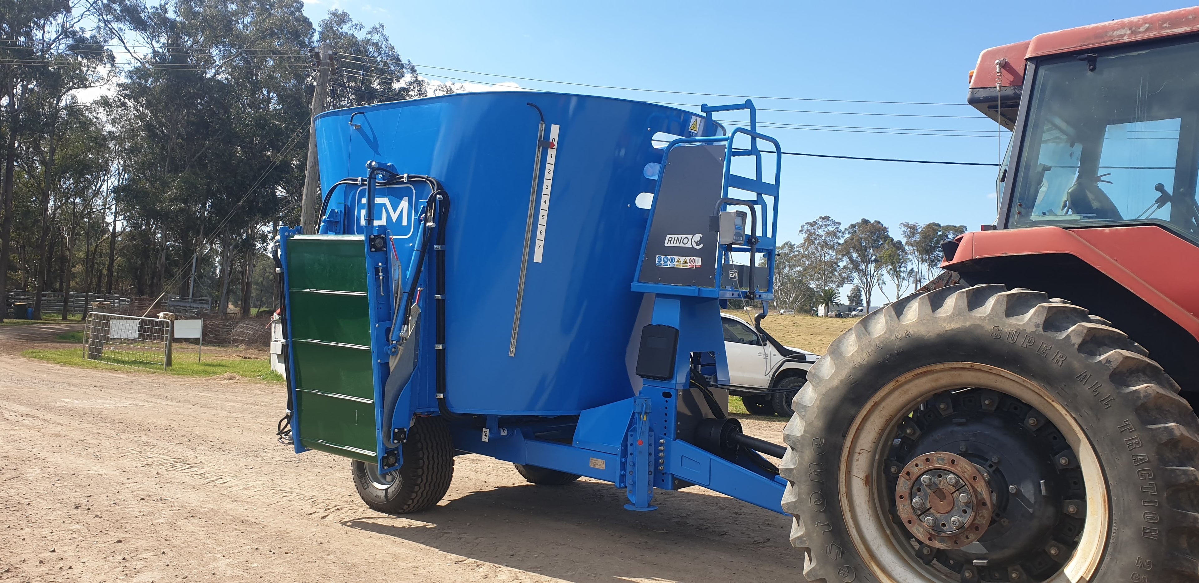 RINO FX-1200 12m3 HD Feed Mixer