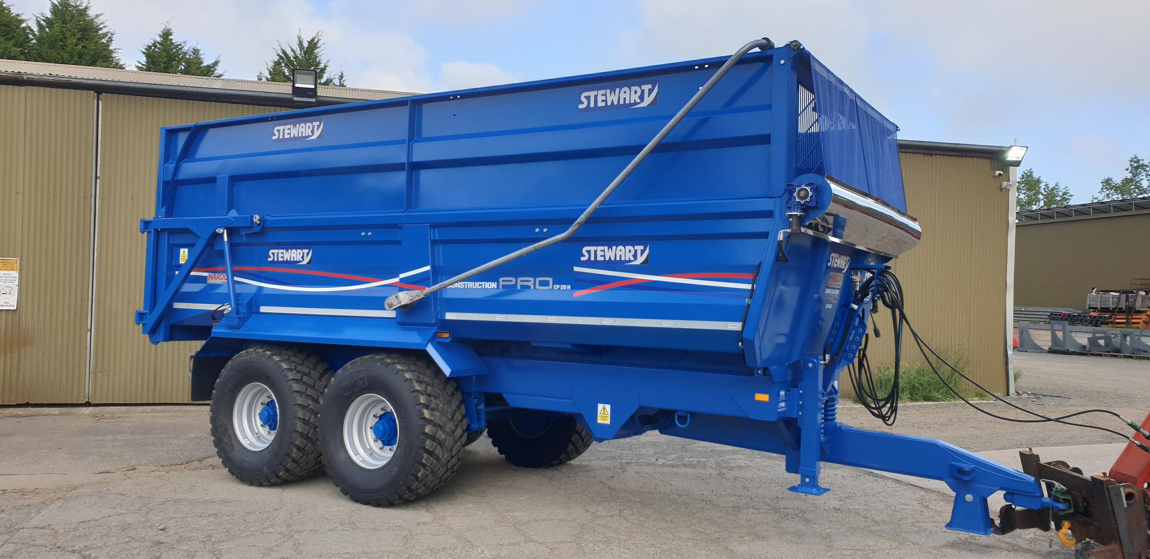 CP-20H HD Construction Tipper Trailer