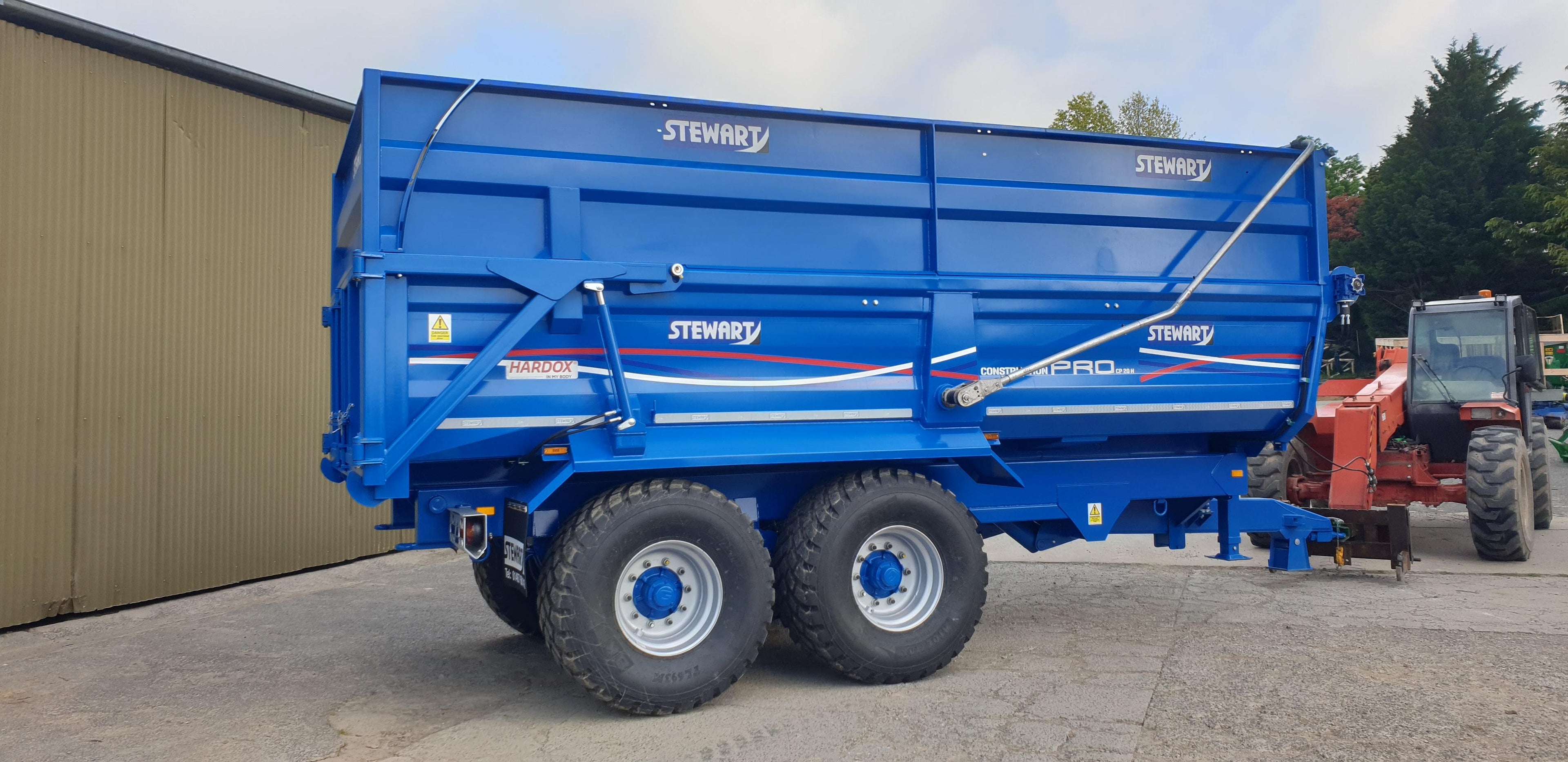 CP-20H HD Construction Tipper Trailer