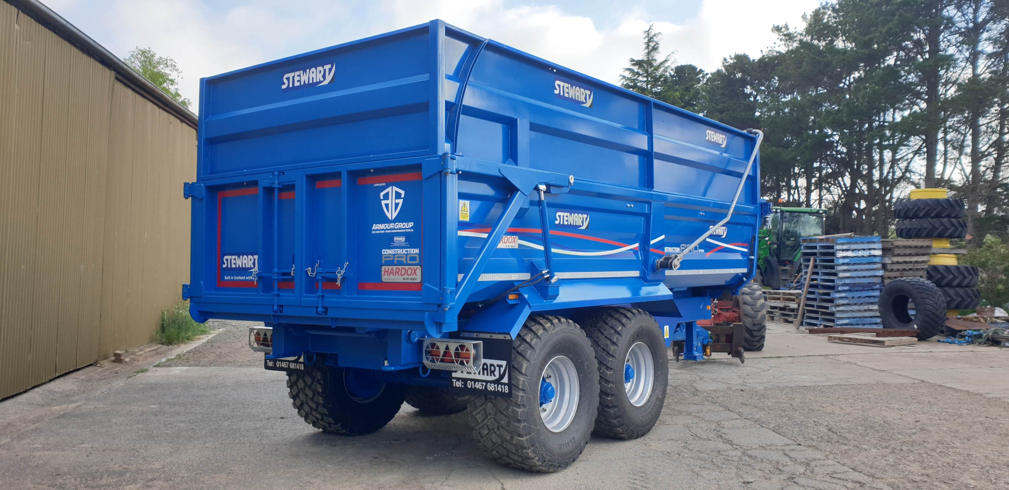 CP-20H HD Construction Tipper Trailer