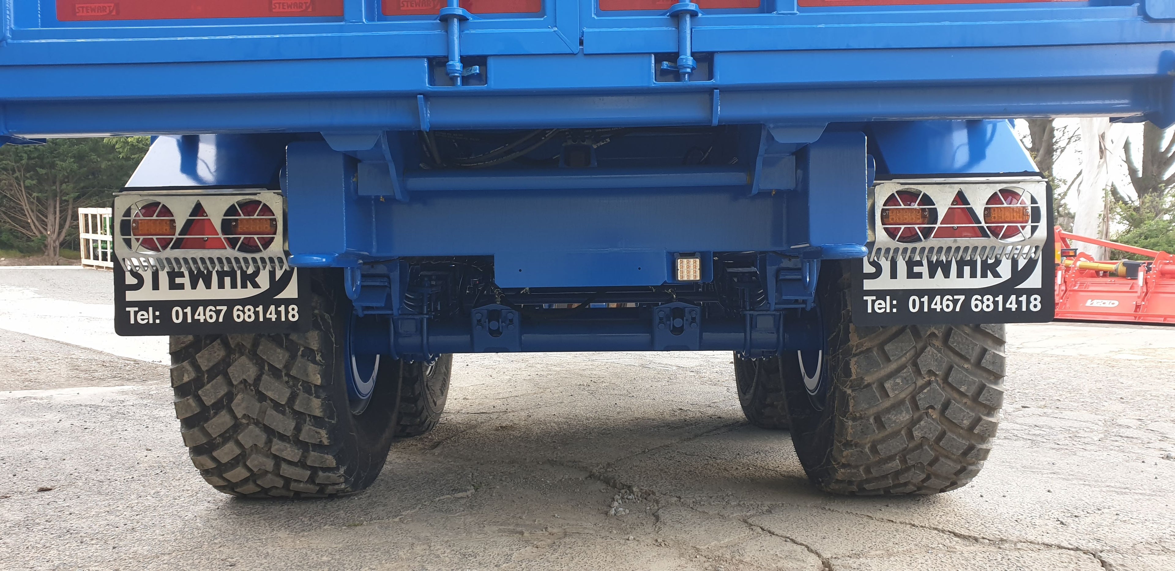 CP-20H HD Construction Tipper Trailer