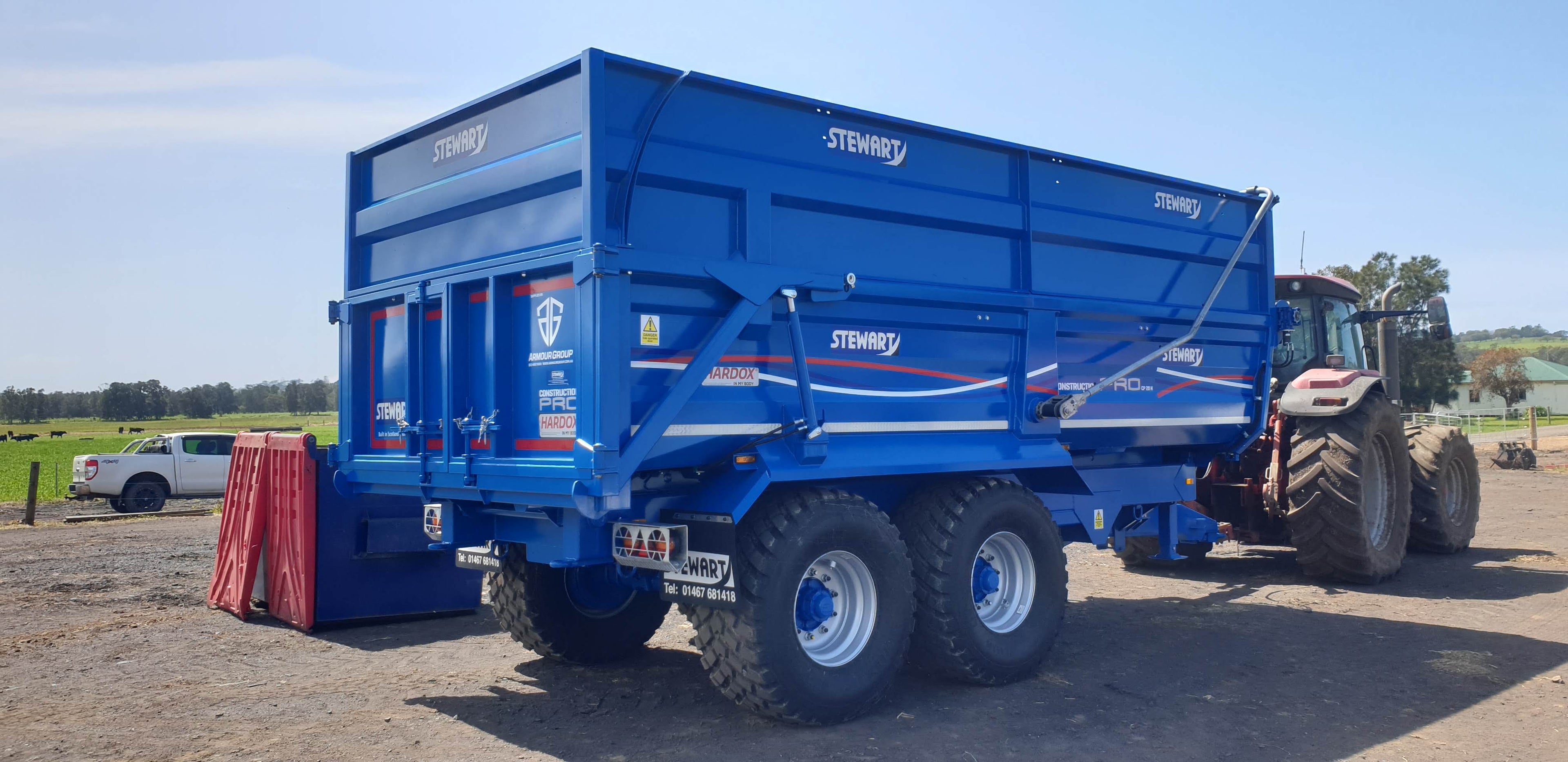 CP-20H HD Construction Tipper Trailer