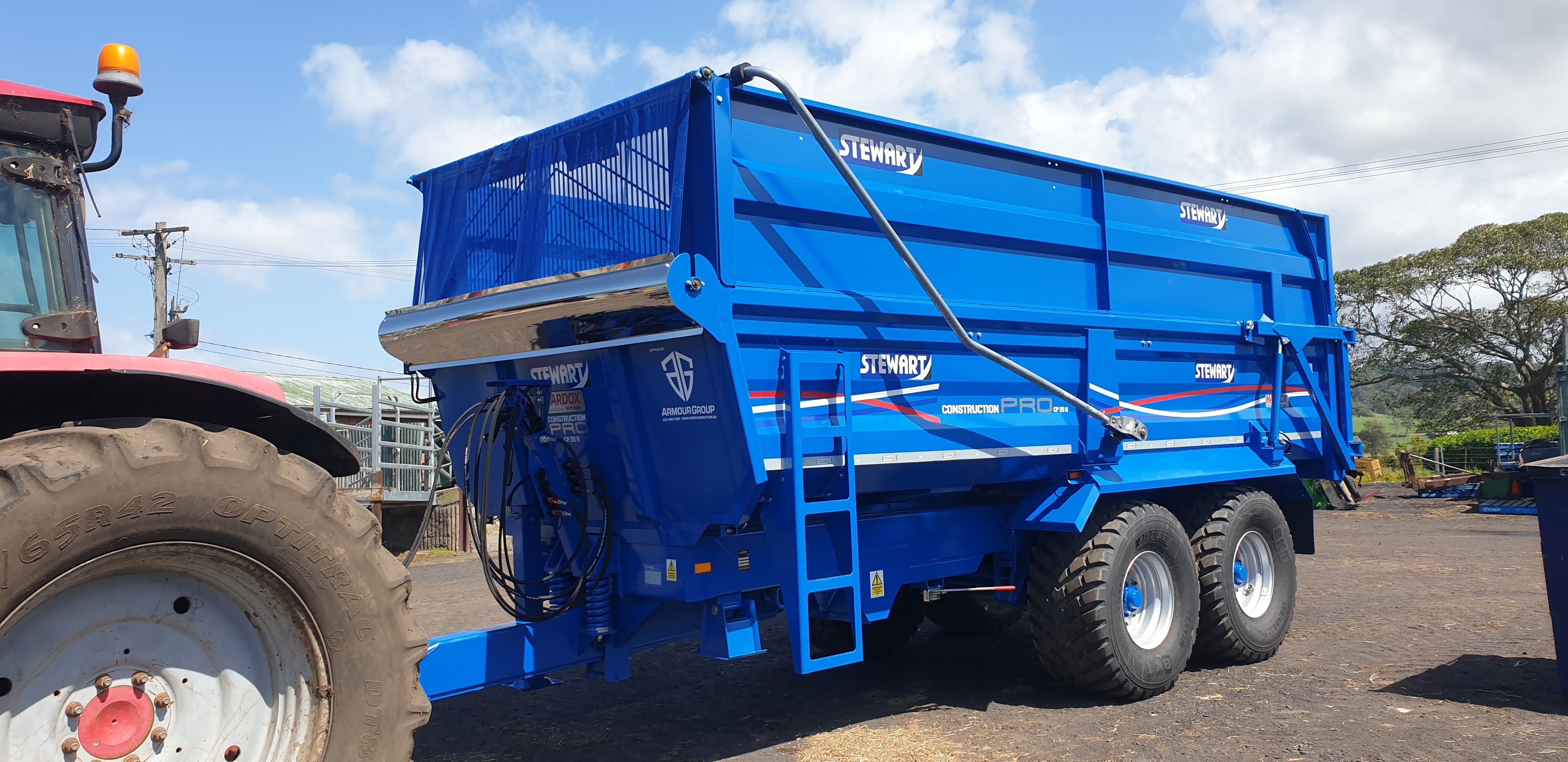 CP-20H HD Construction Tipper Trailer