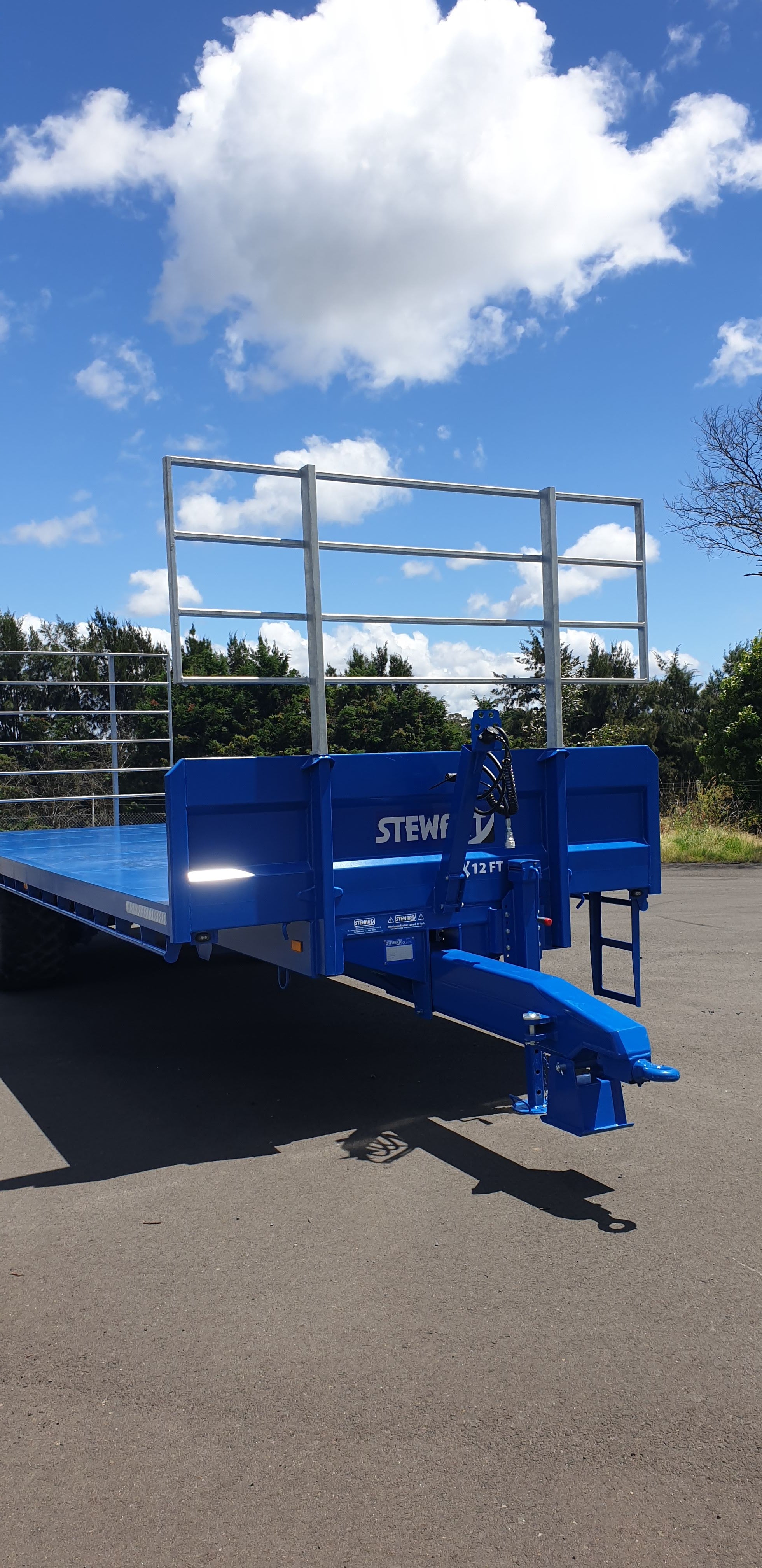 GX 12FT Flat Top Trailer