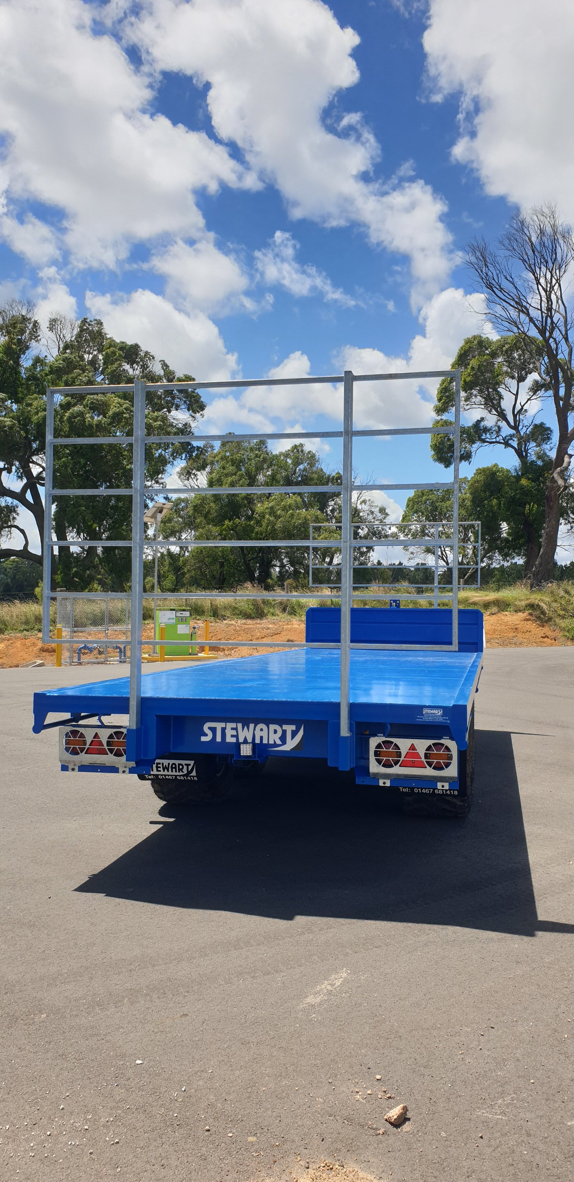 GX 12FT Flat Top Trailer