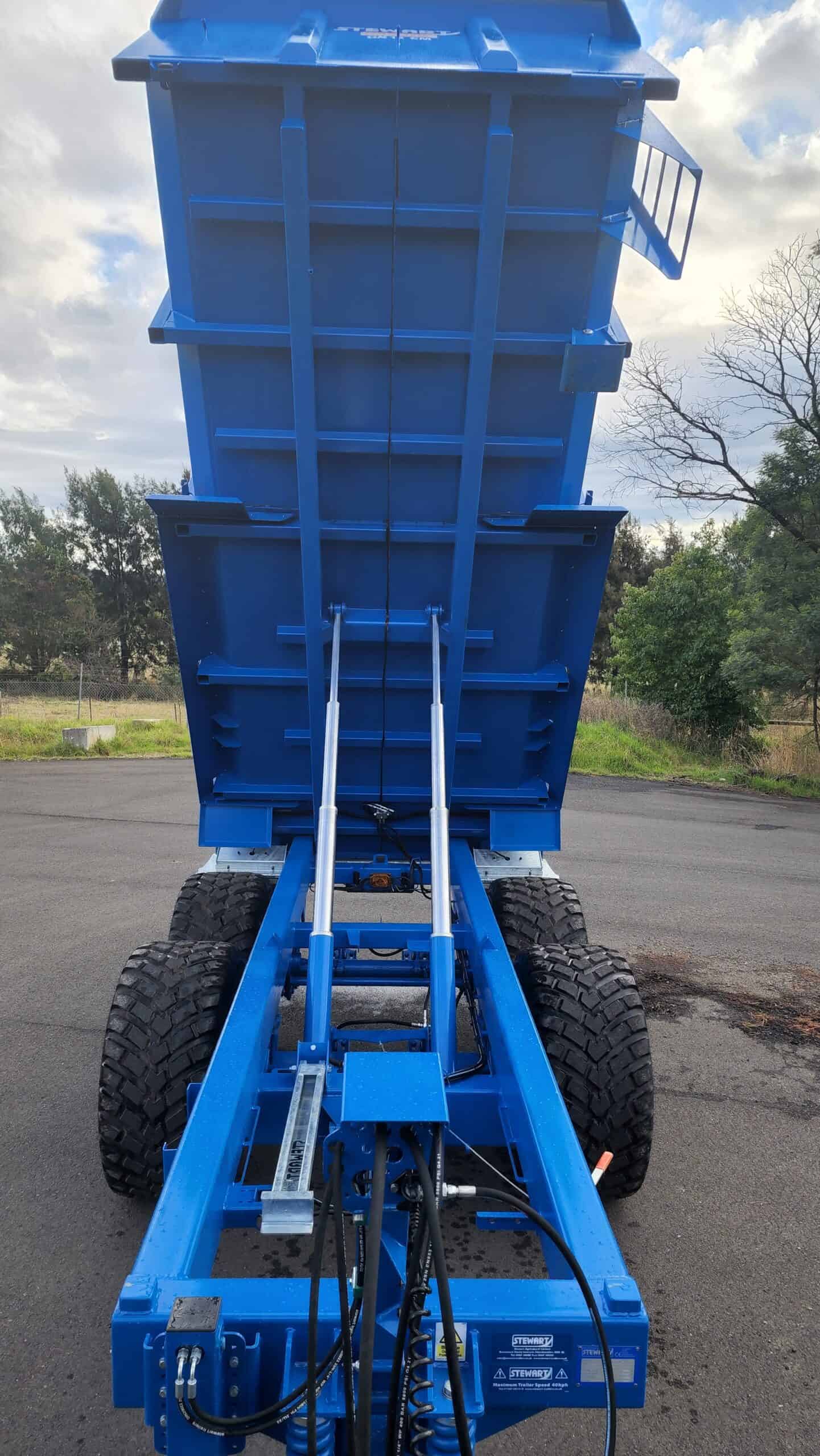 GX15-CM Construction Tipper Trailer