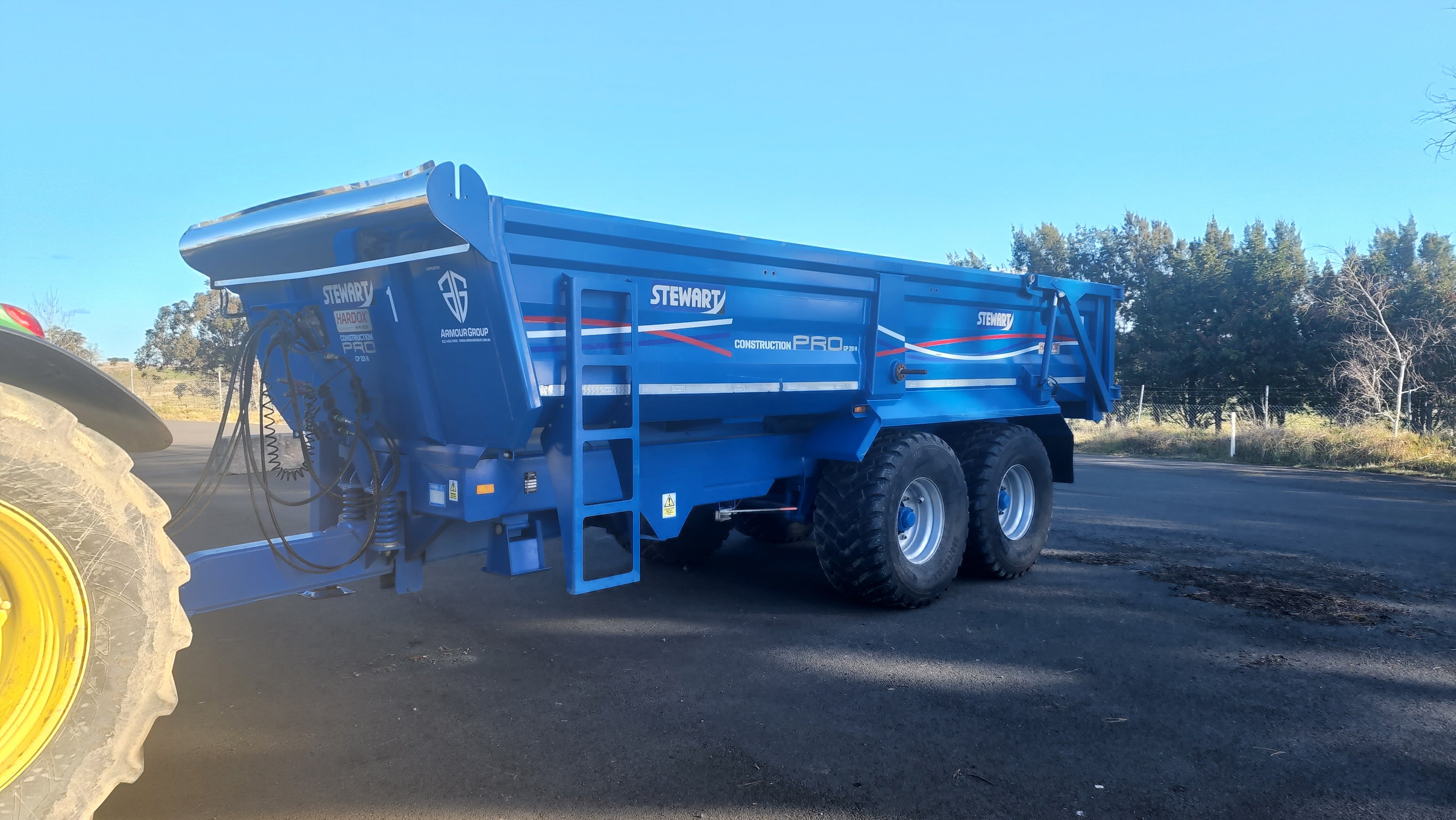 CP-20H HD Construction Tipper Trailer