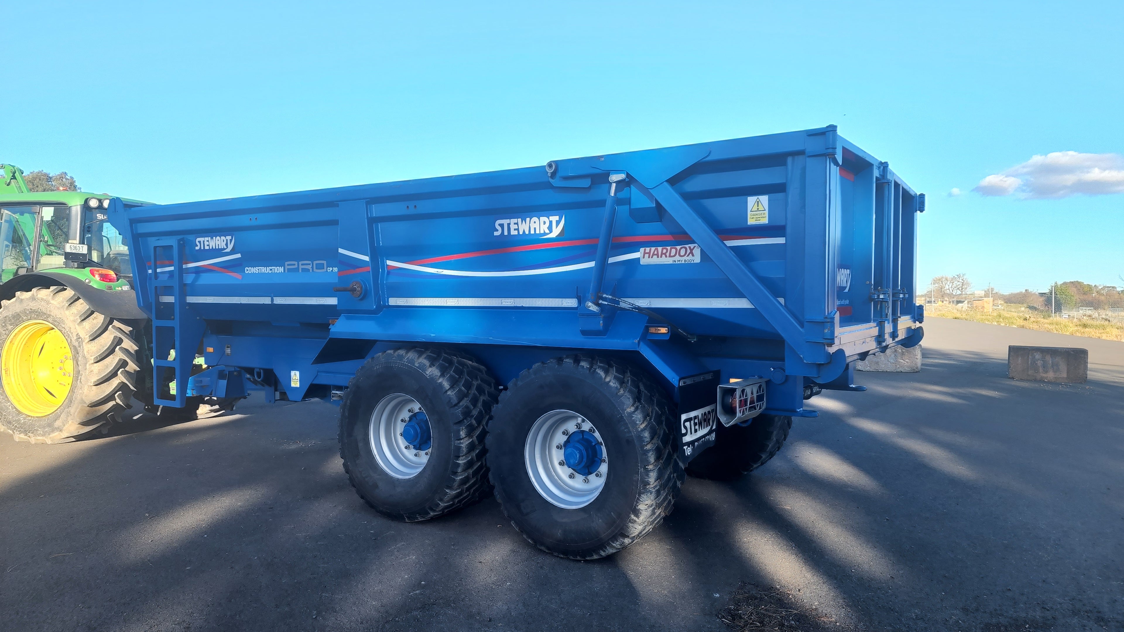 CP-20H HD Construction Tipper Trailer