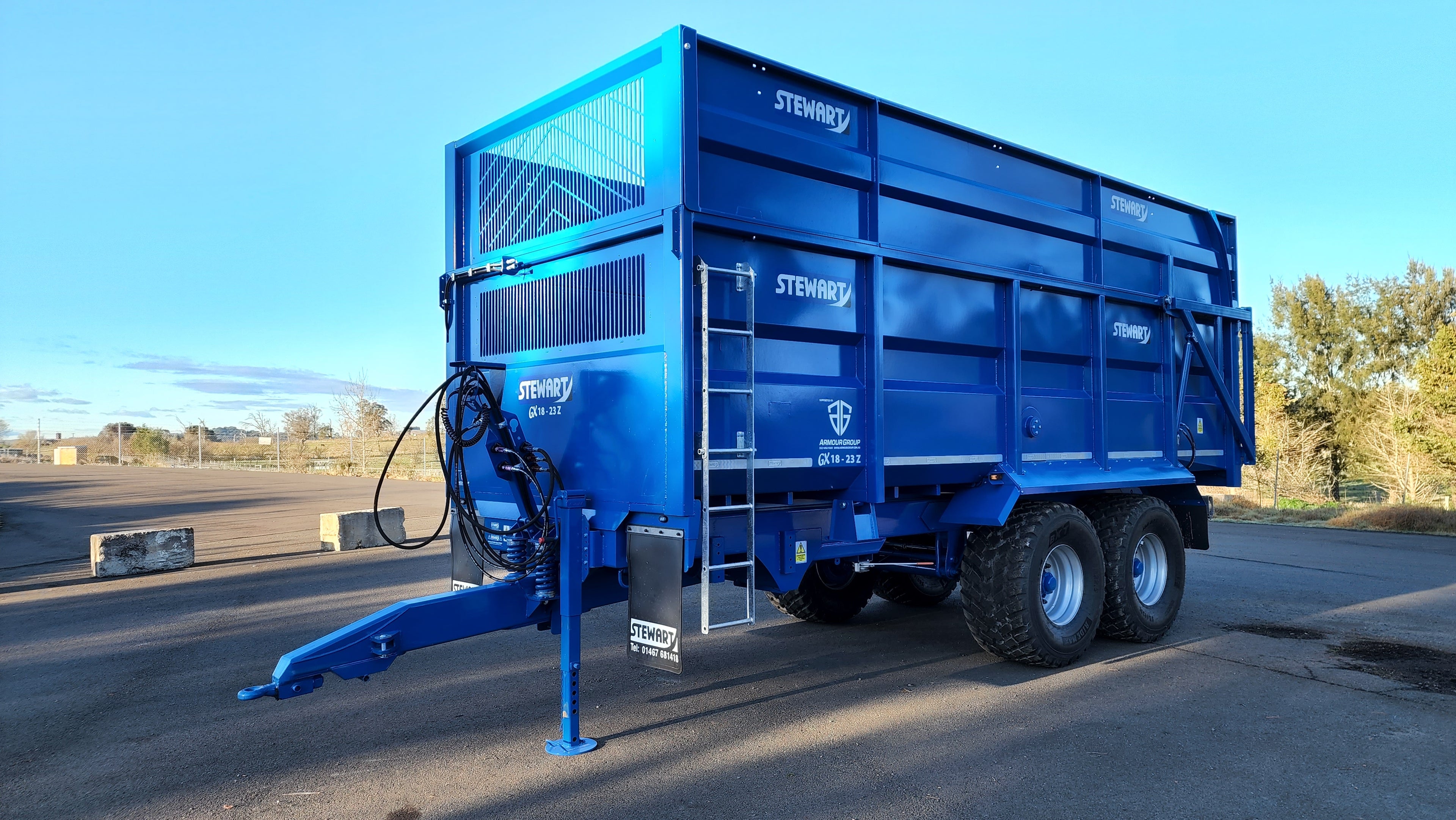 GX 18-23 (40m3) HD Silage / Grain Trailer