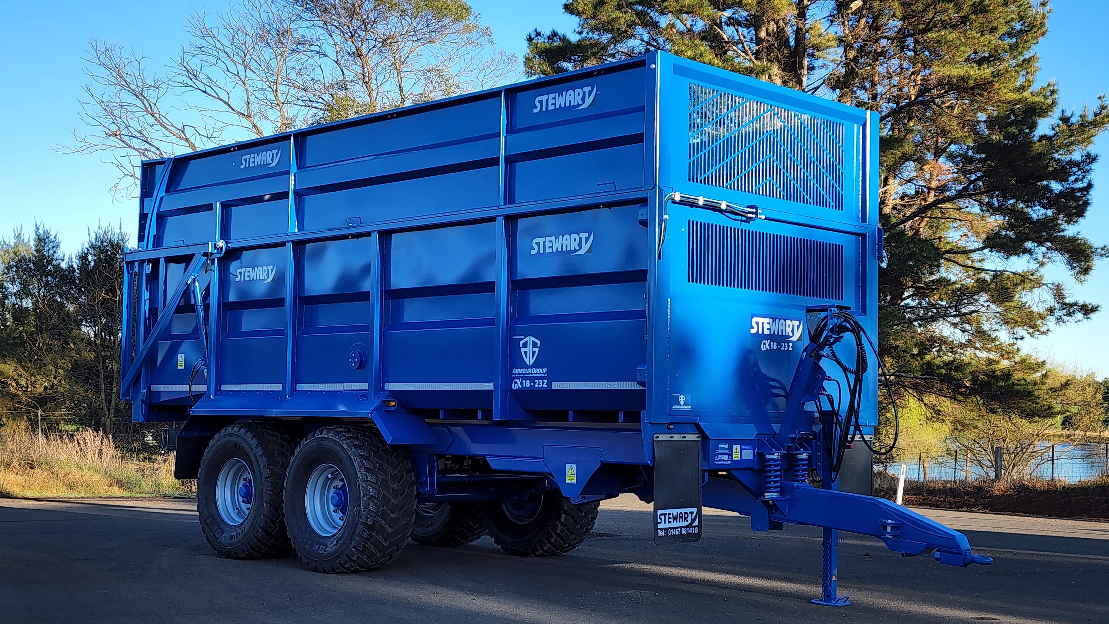 GX 18-23 (40m3) HD Silage / Grain Trailer