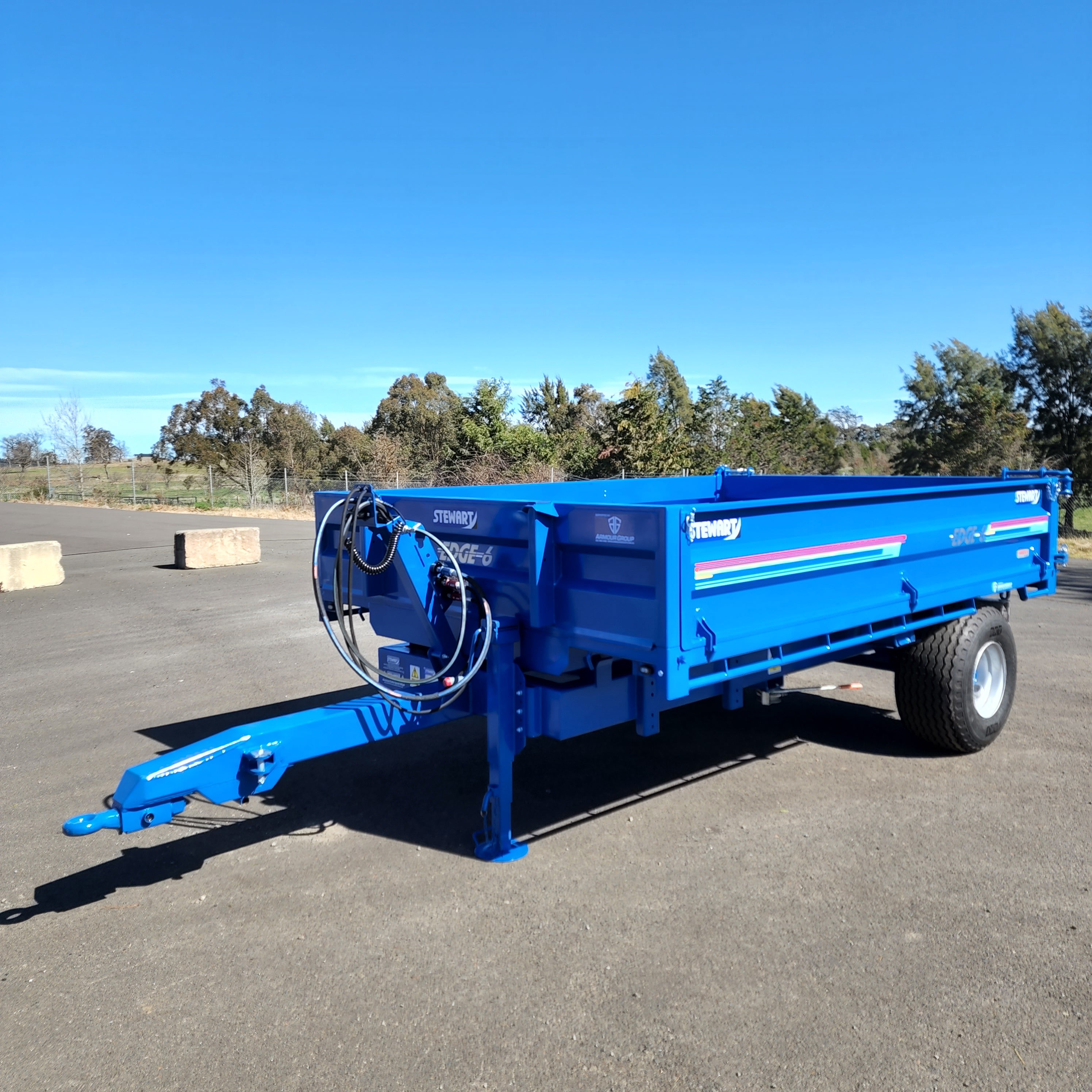 EDGE-6 Drop Side Tipping Trailer