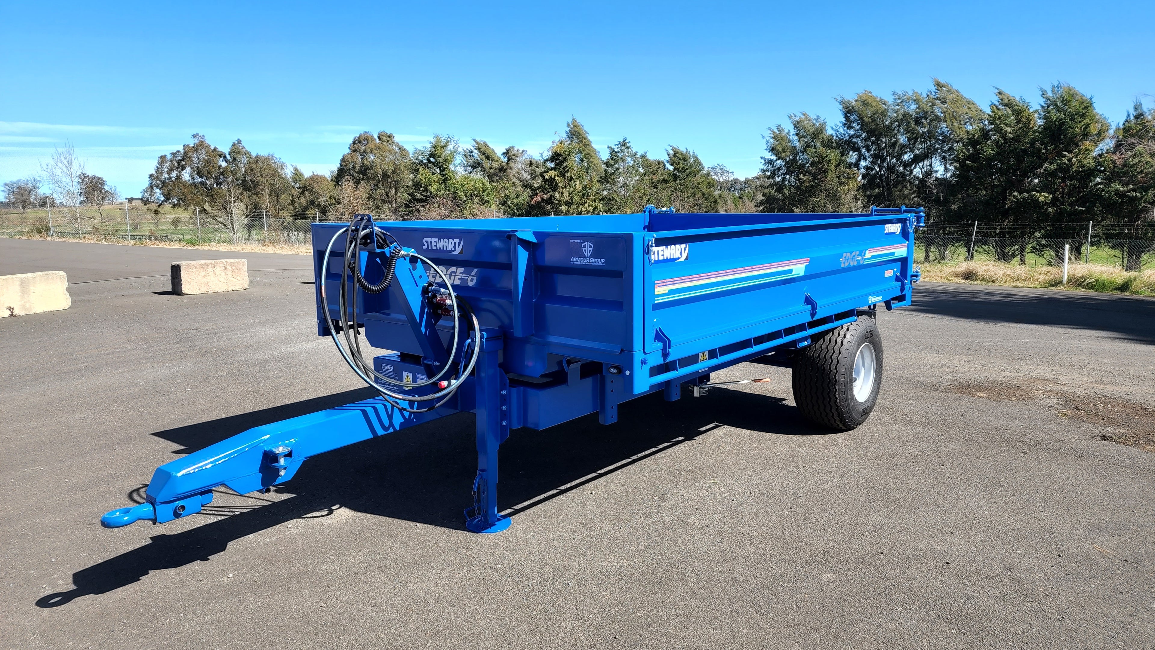 EDGE-6 Drop Side Tipping Trailer
