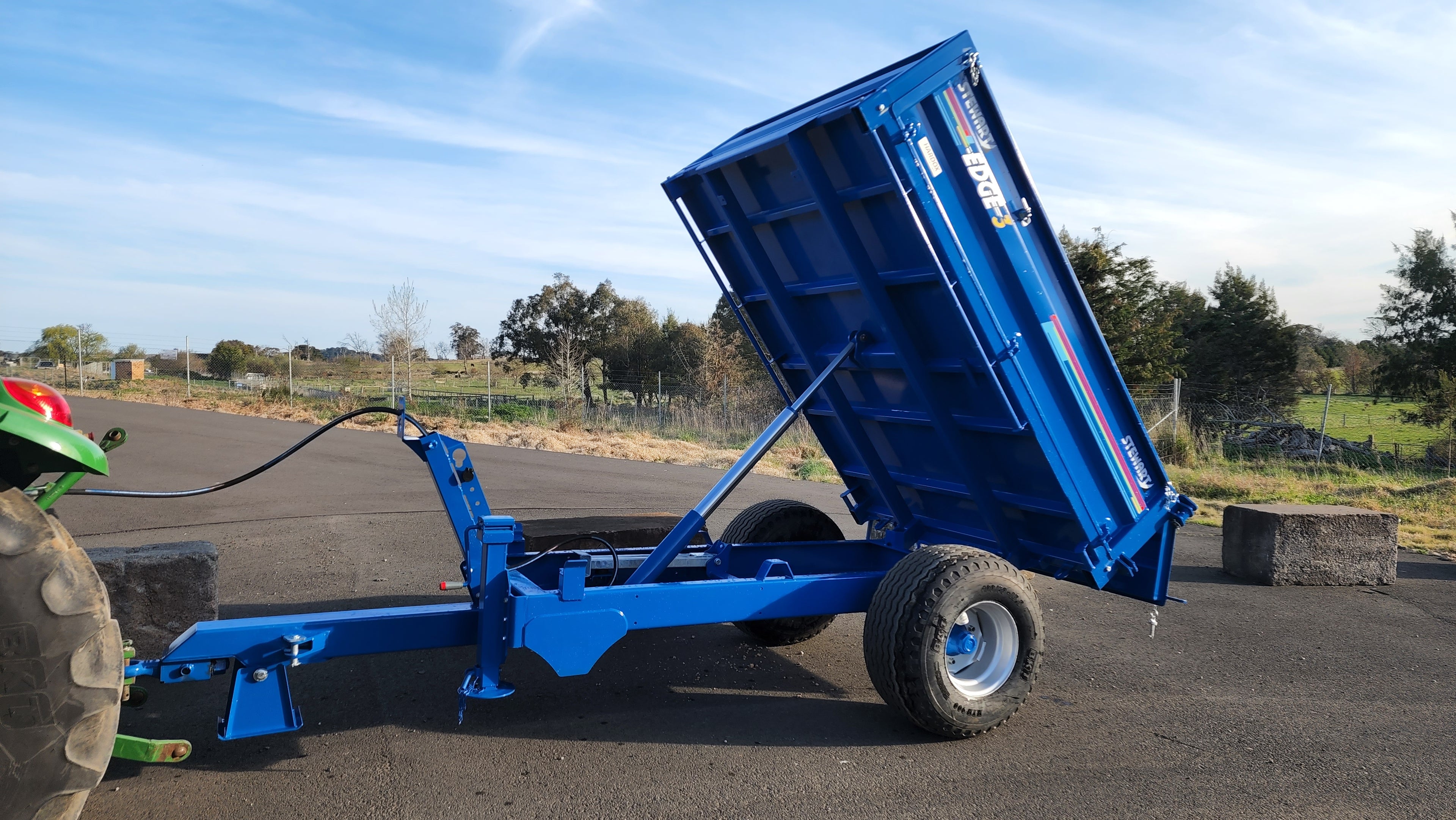 EDGE-3 Drop Side Tipping Trailer