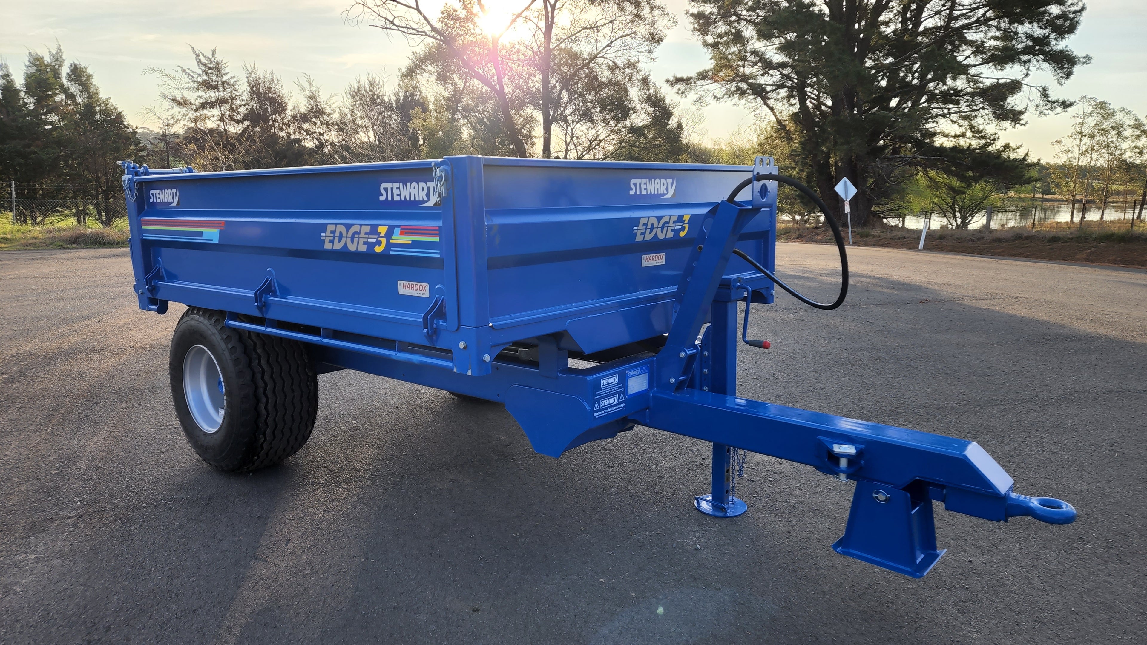 EDGE-3 Drop Side Tipping Trailer