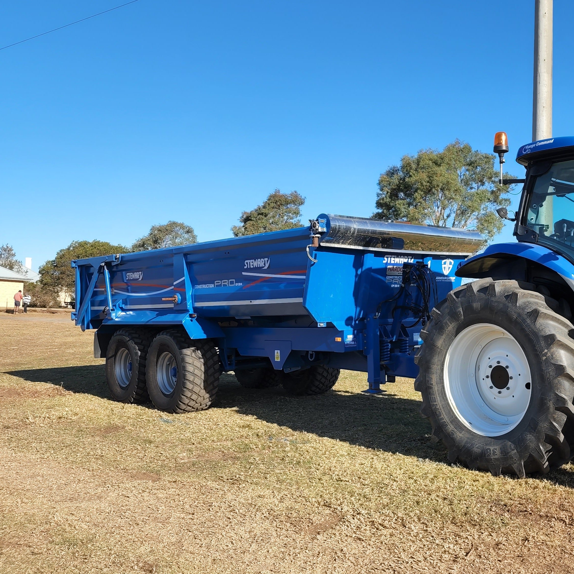 CP-20H HD Construction Tipper Trailer