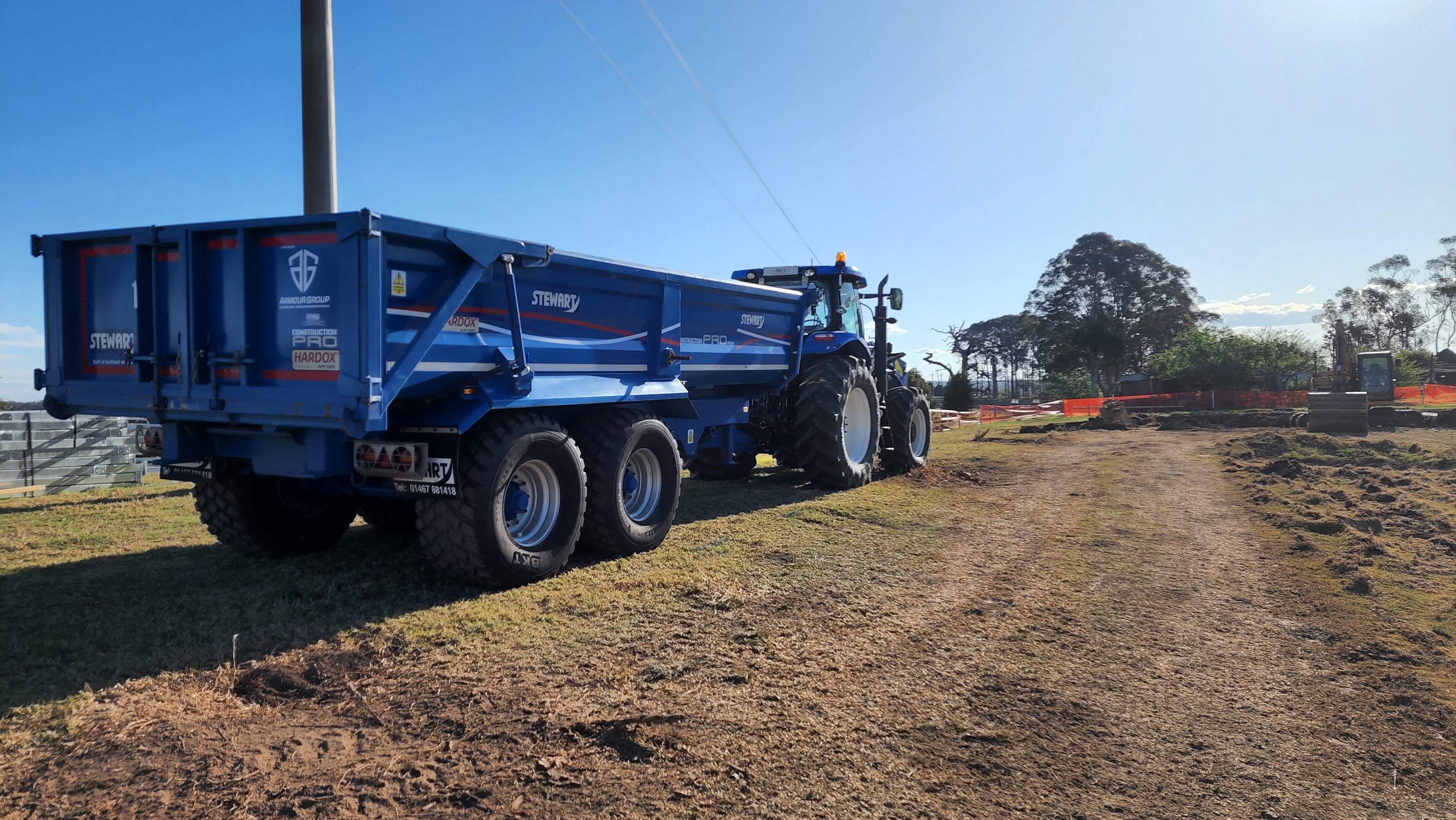 CP-20H HD Construction Tipper Trailer