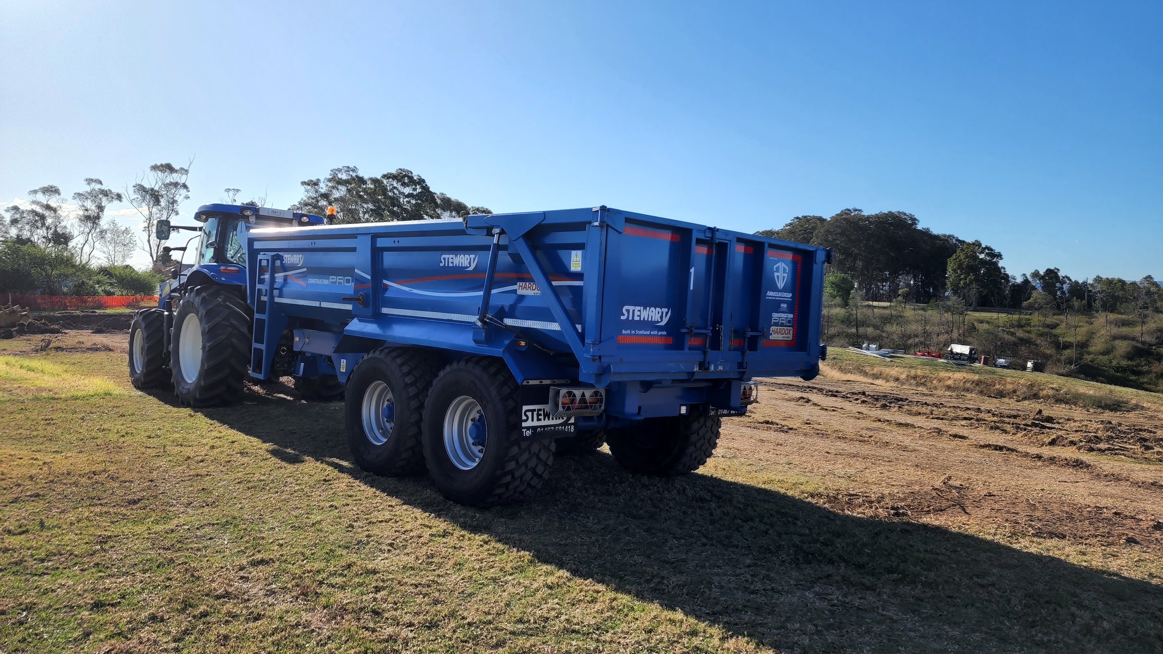CP-20H HD Construction Tipper Trailer