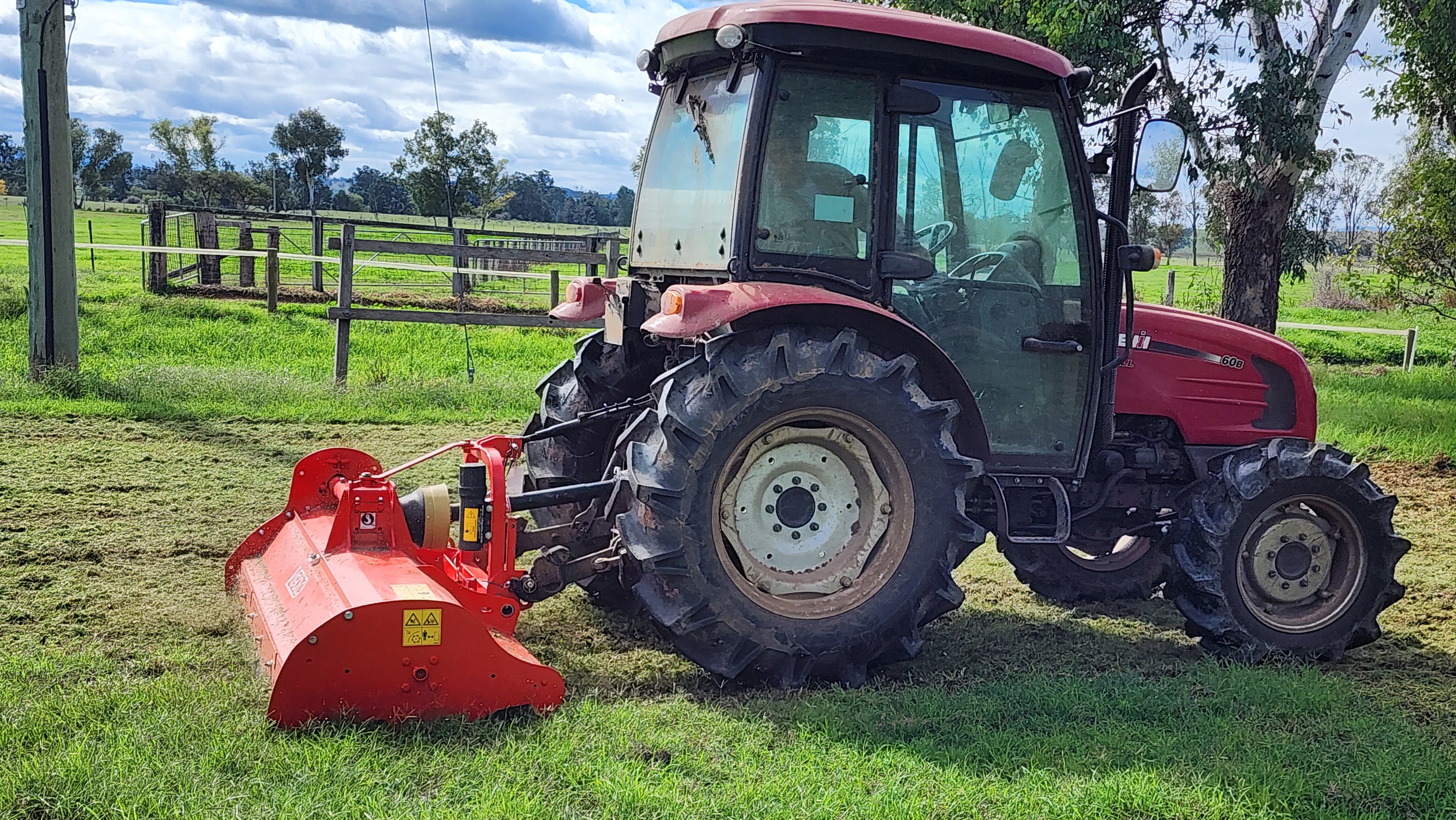 VIGOLO TK2-Profi Low Body Mulcher/Flail Mower