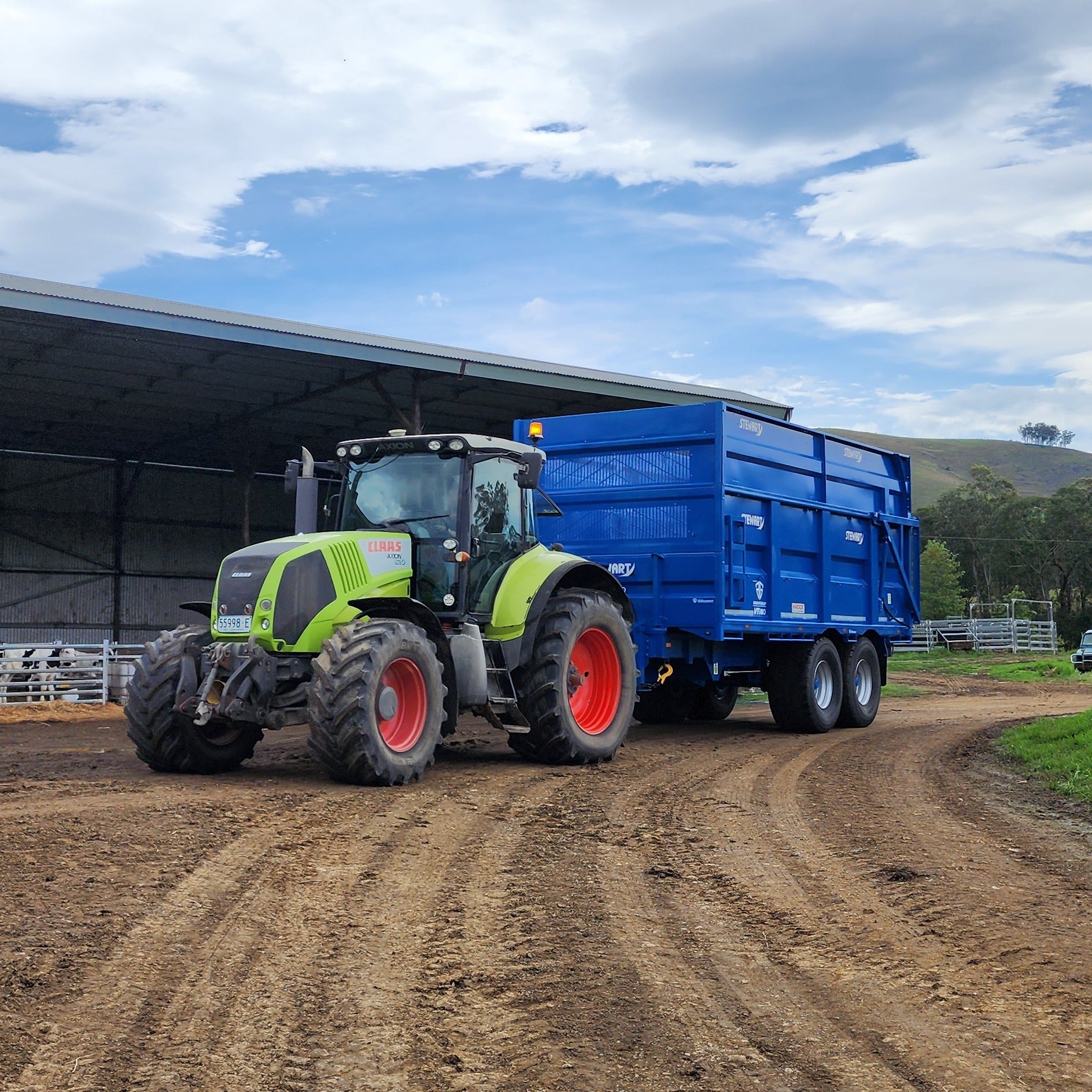 VT-6100 Versatile Farm Trailer - Silage / Grain / Gravel / Hay
