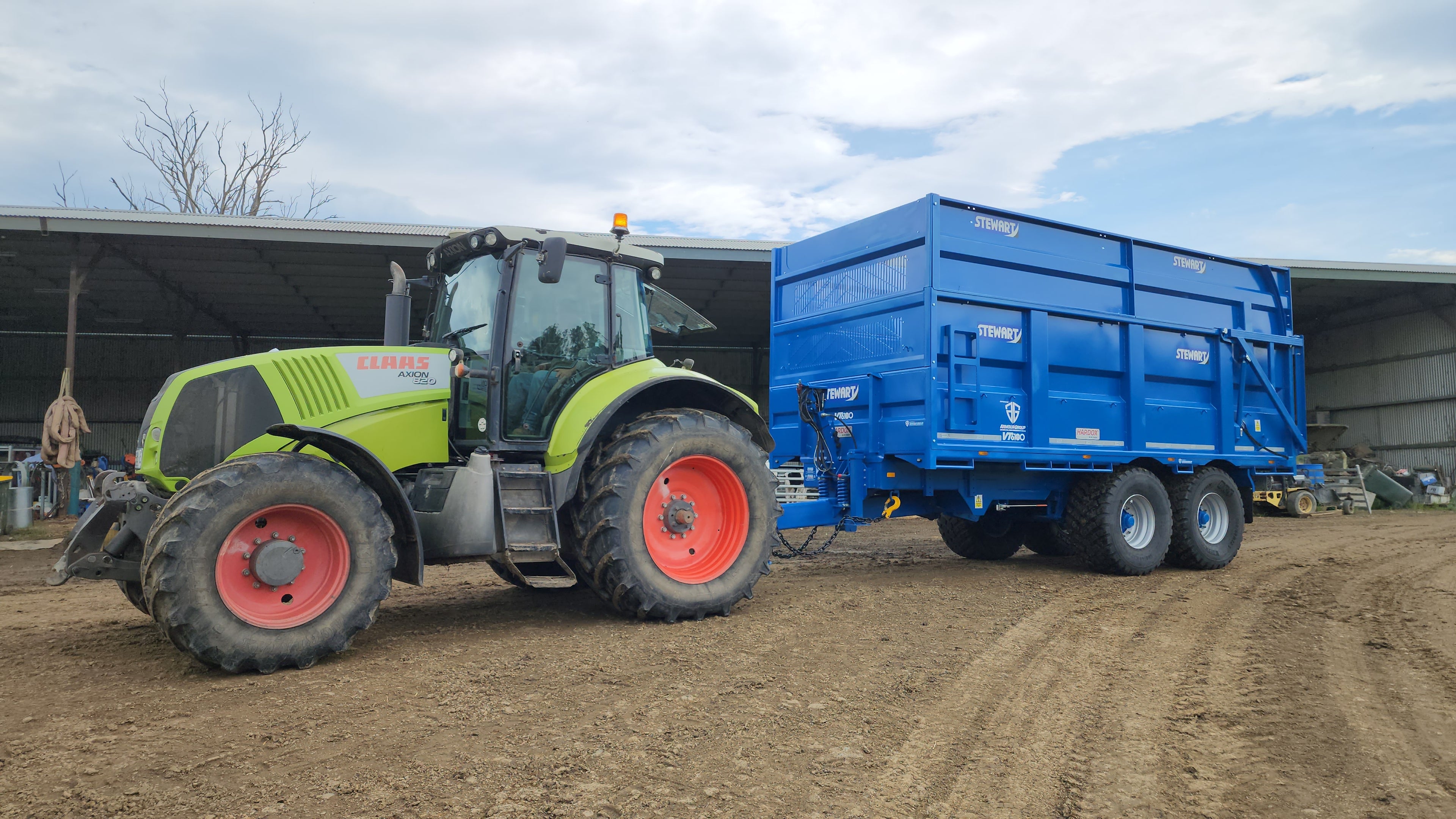 VT-6100 Versatile Farm Trailer - Silage / Grain / Gravel / Hay