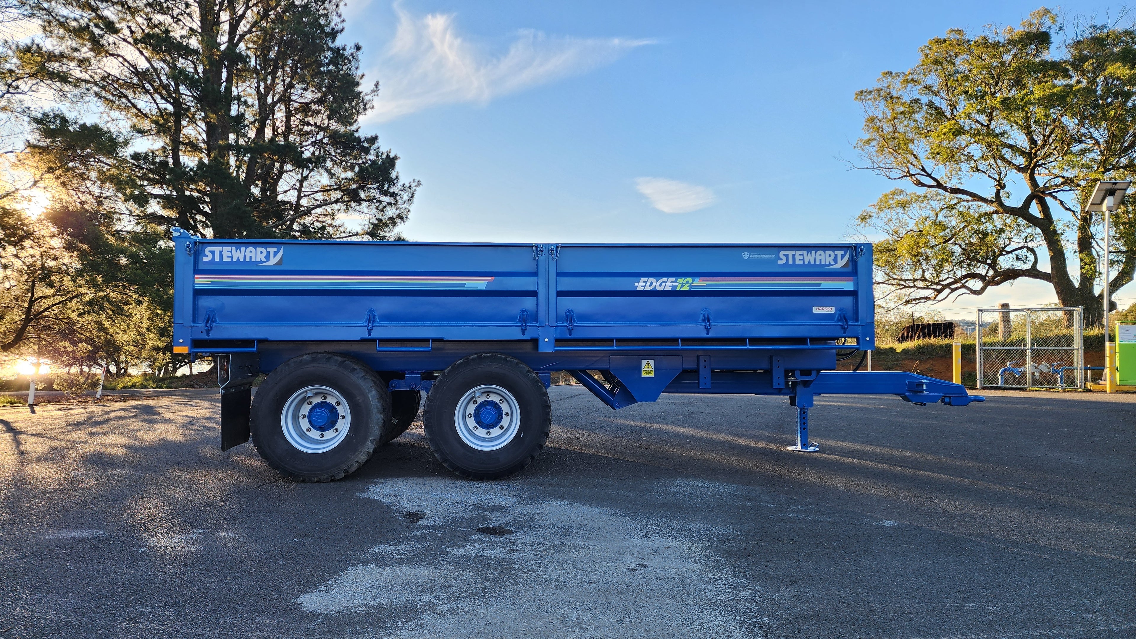 EDGE-12 Drop Side Tipping Trailer