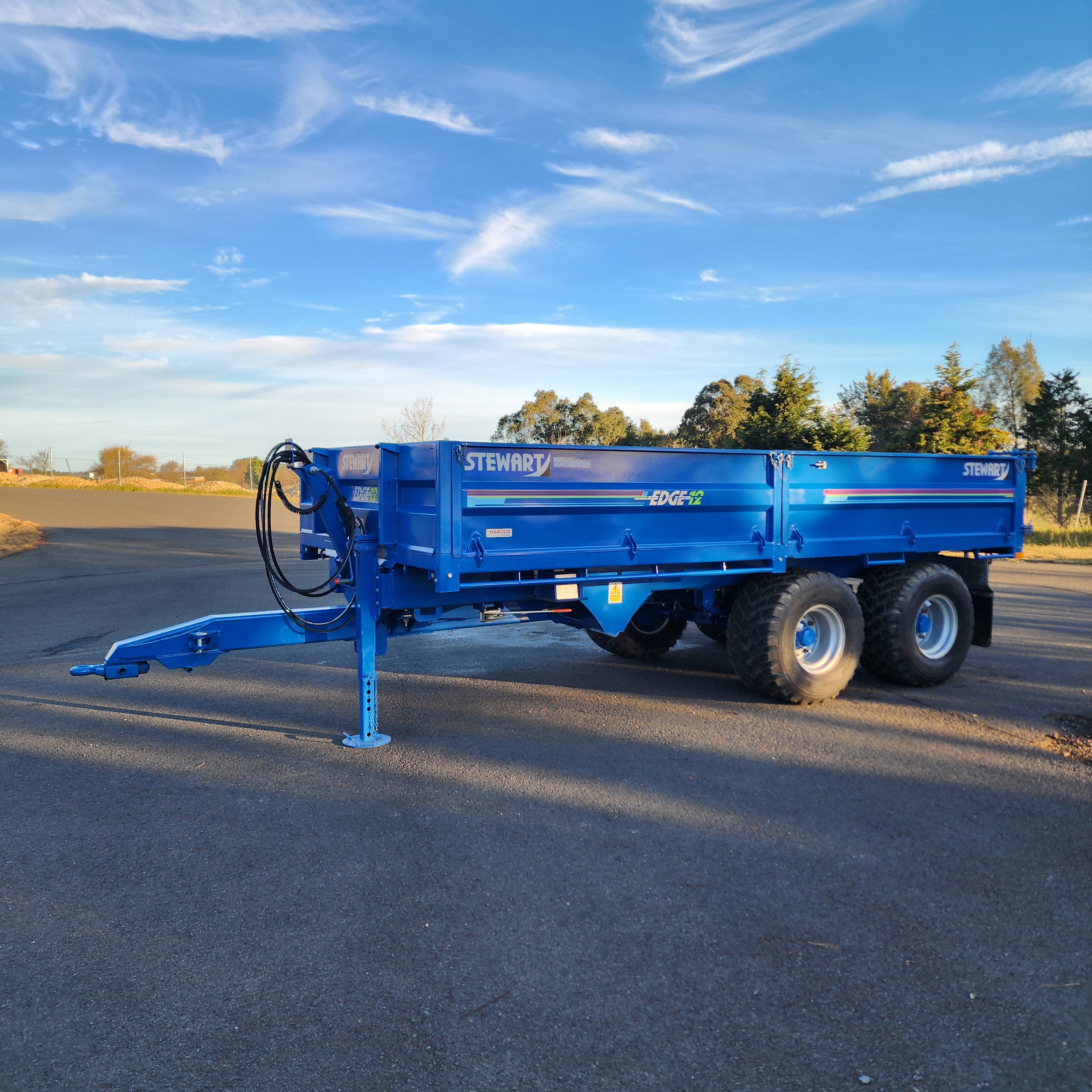 EDGE-12 Drop Side Tipping Trailer