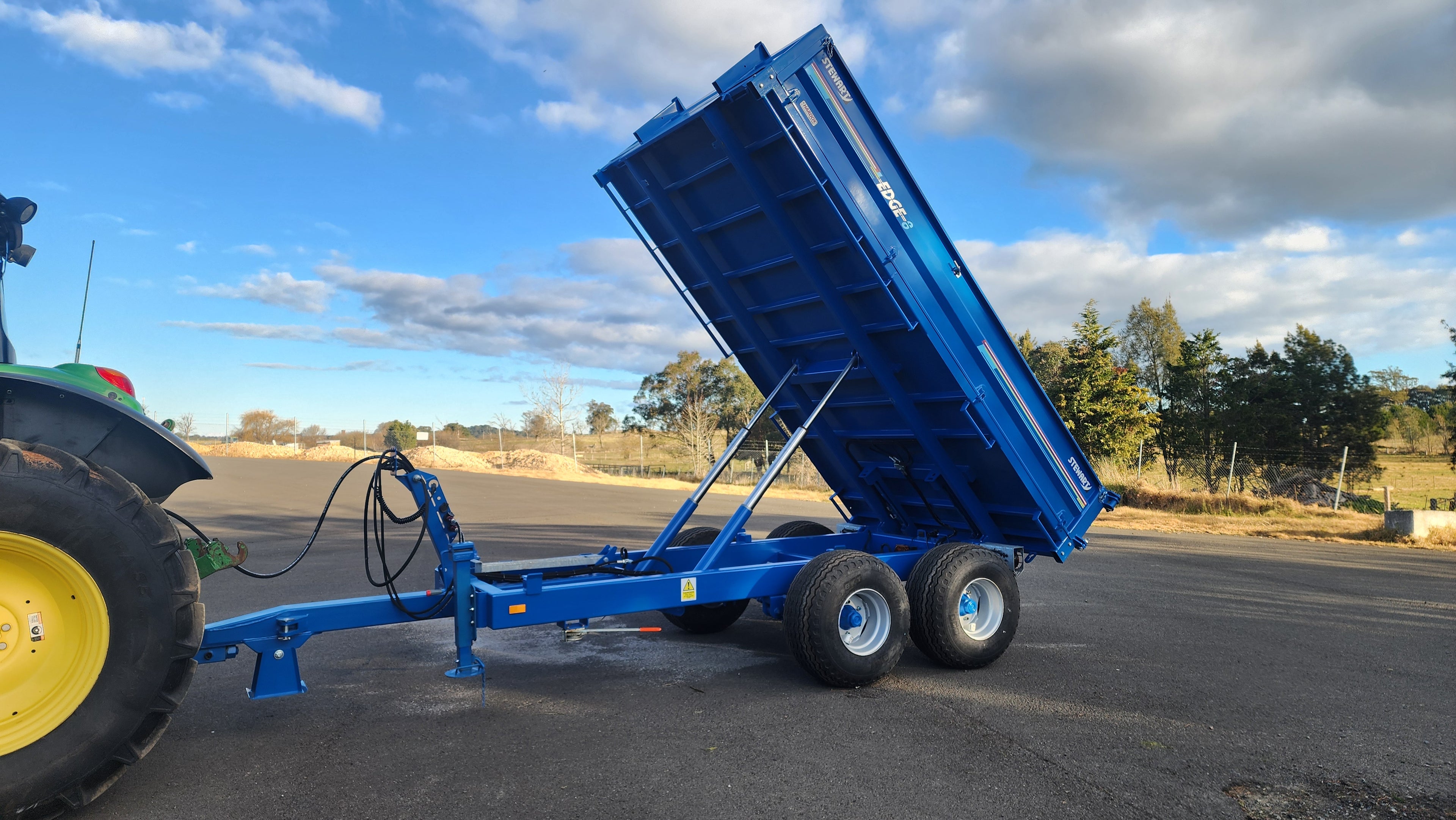 EDGE-8 Drop Side Tipping Trailer
