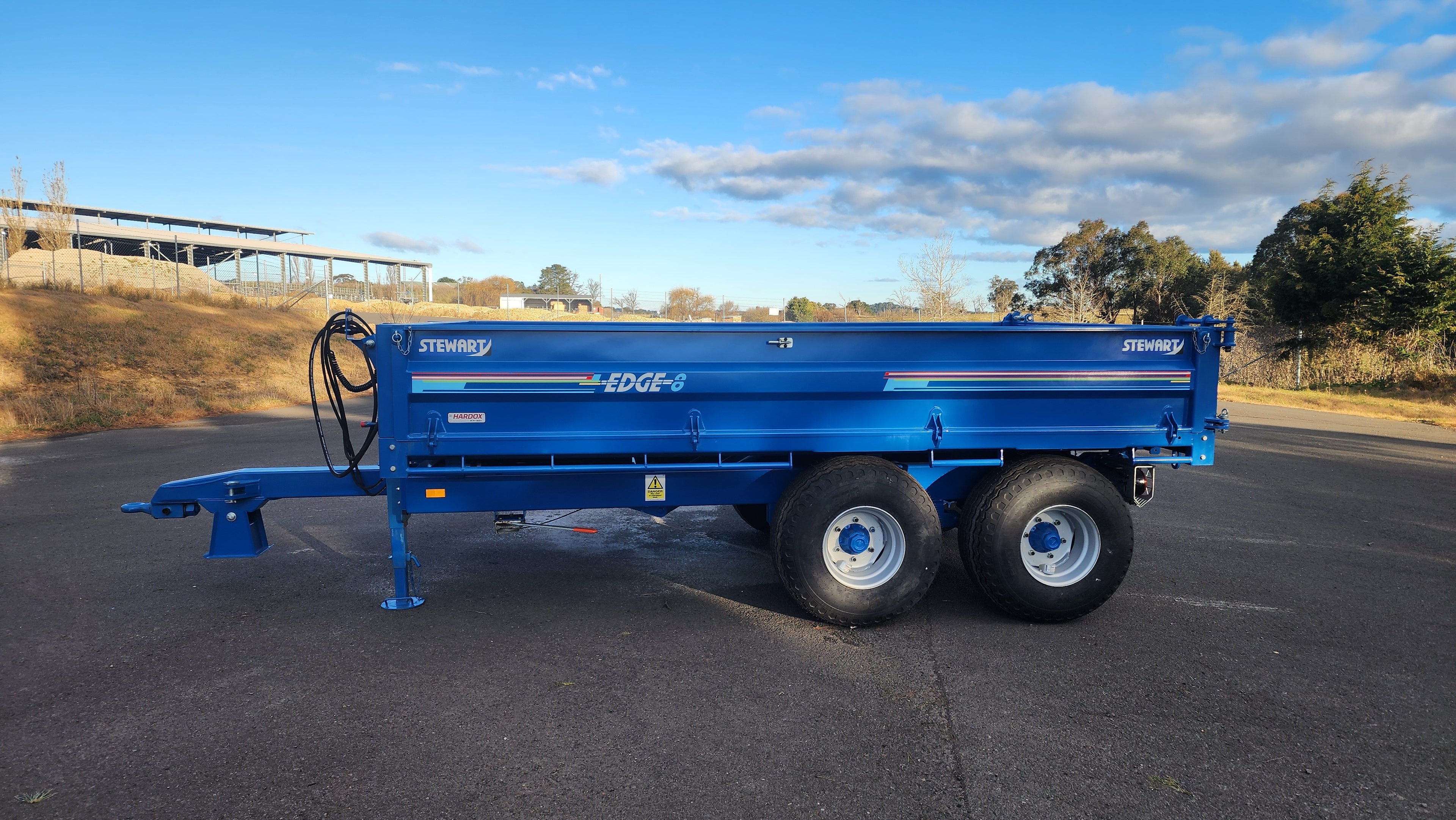 EDGE-8 Drop Side Tipping Trailer
