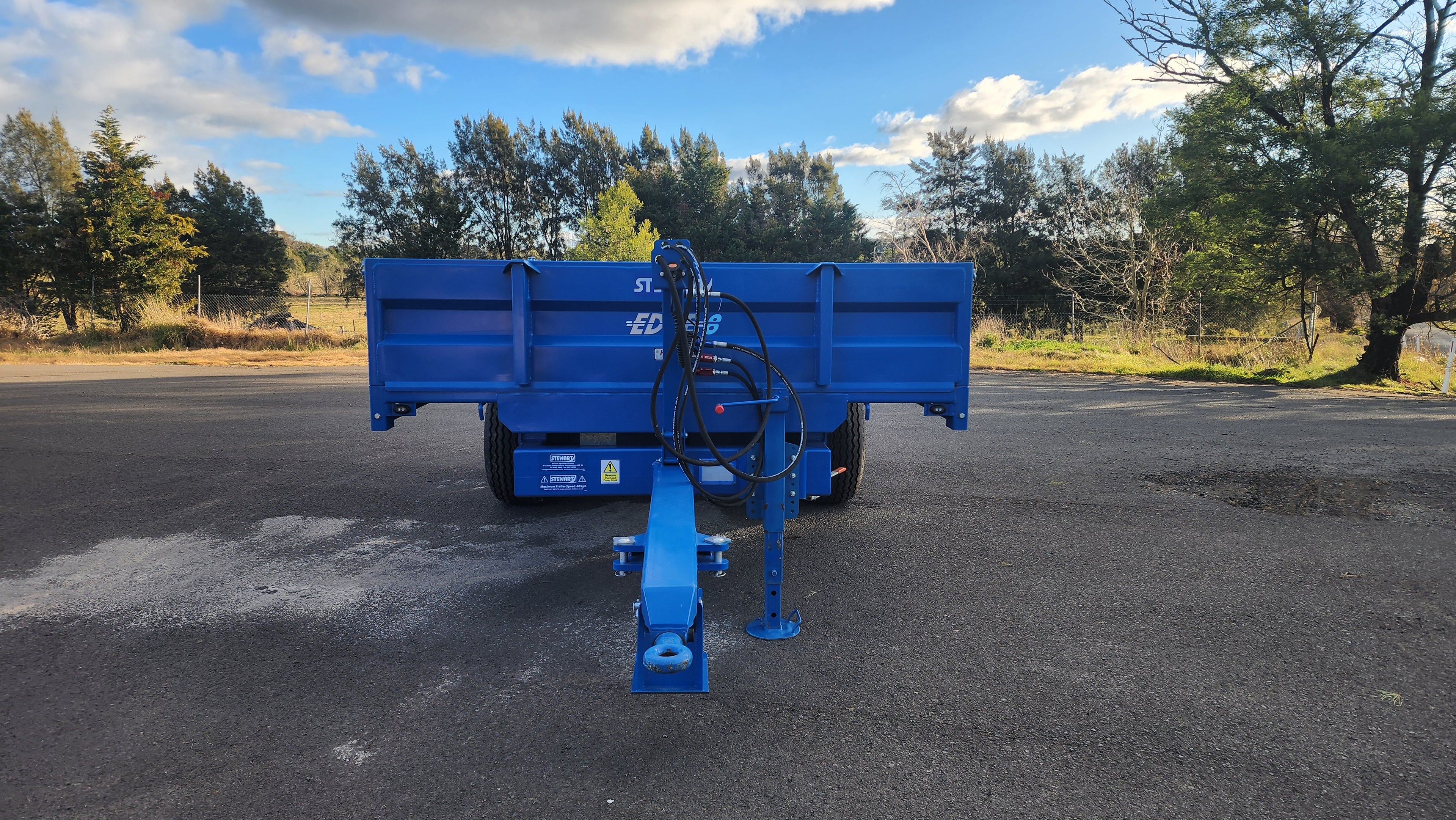 EDGE-8 Drop Side Tipping Trailer