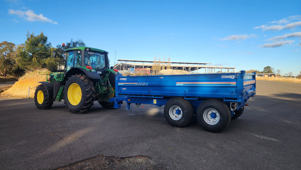 EDGE-8 Drop Side Tipping Trailer