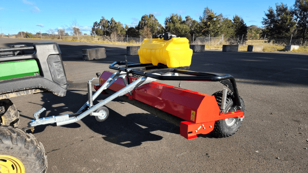 Armour Dual Roller Weed Wiper, "Weed X-Terminator" - 2.4m ATV