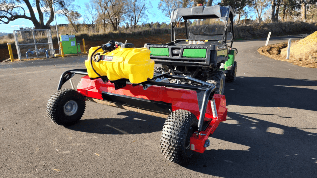 "Weed X-Terminator" 2.4 m Dual Roller Weed Wiper