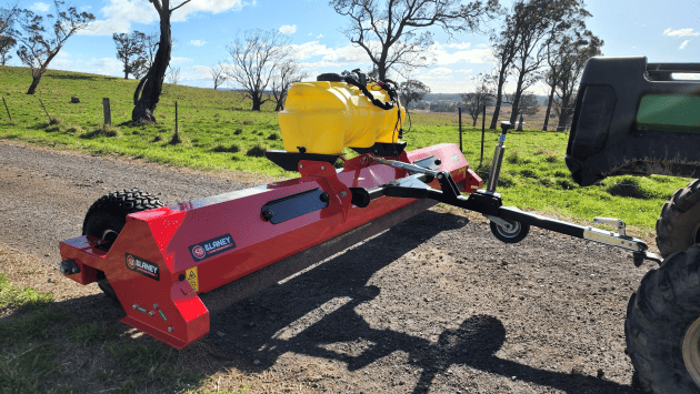 Armour Dual Roller Weed Wiper, "Weed X-Terminator" - 3m ATV