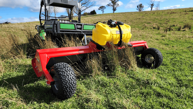 Armour Dual Roller Weed Wiper, "Weed X-Terminator" - 3m ATV