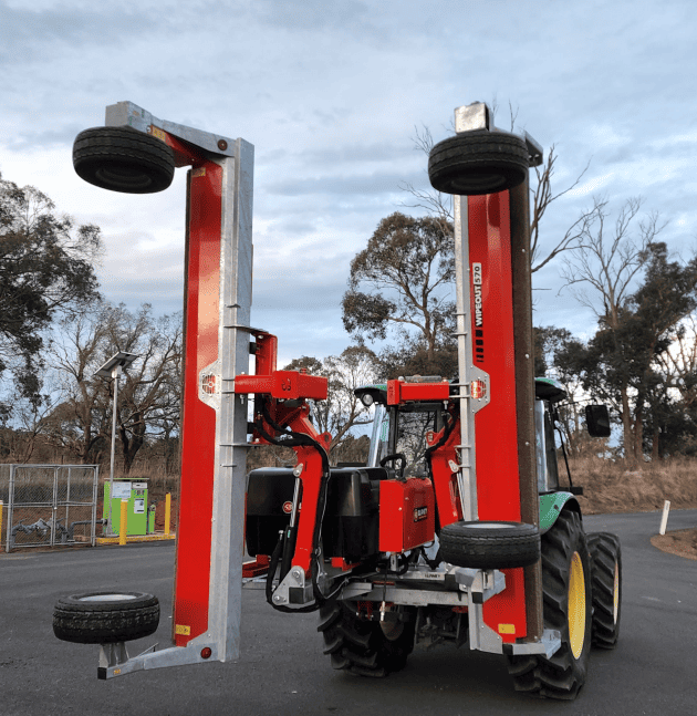 Armour Dual Roller Weed Wiper, "Weed Wipeout" - 4.5m 3PL