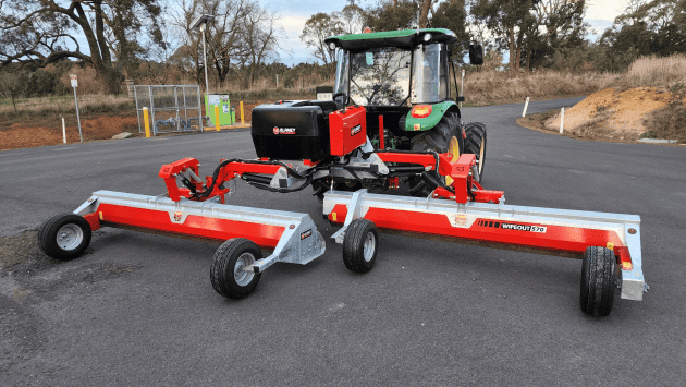 Armour Dual Roller Weed Wiper, "Weed Wipeout" - 5.7m 3PL