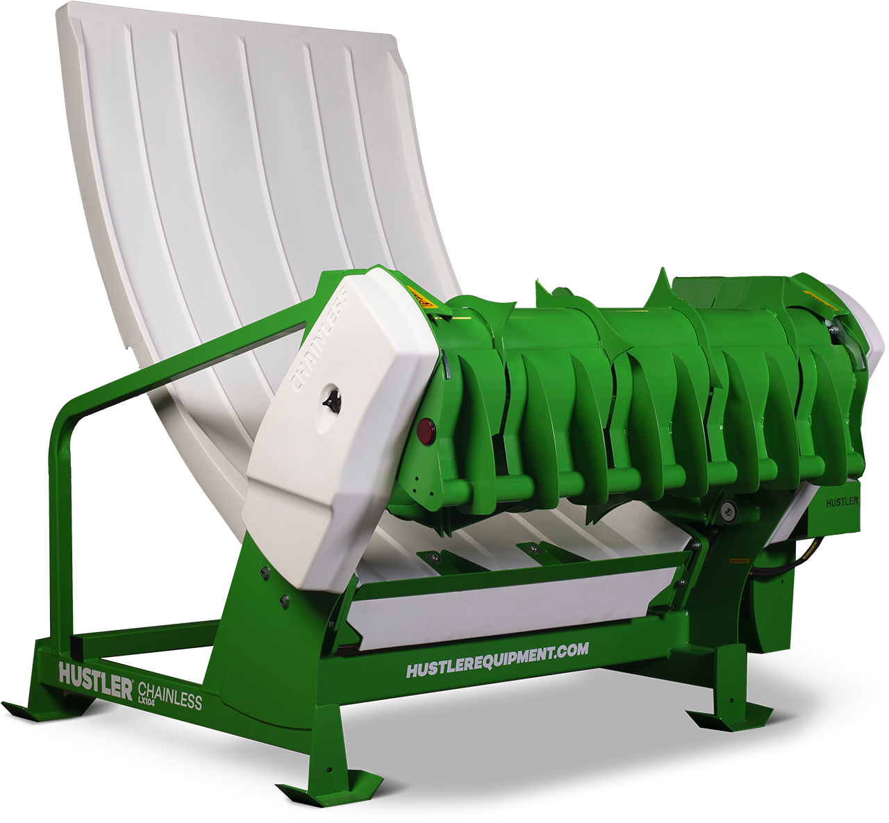 HUSTLER Mounted Chainless Bale Feeders