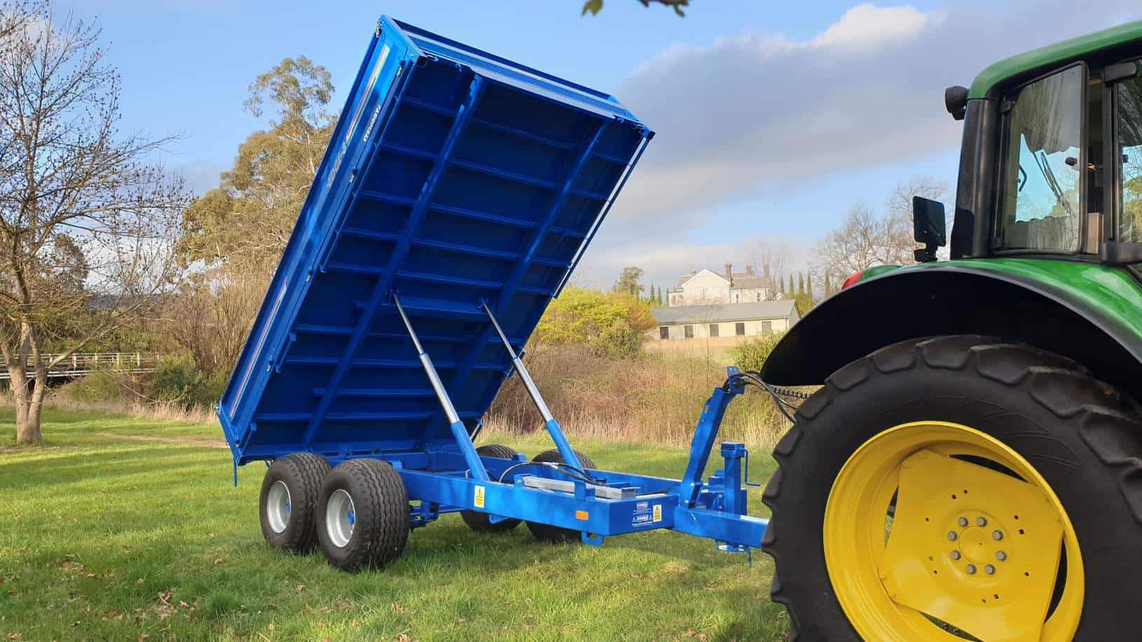EDGE-8 Drop Side Tipping Trailer