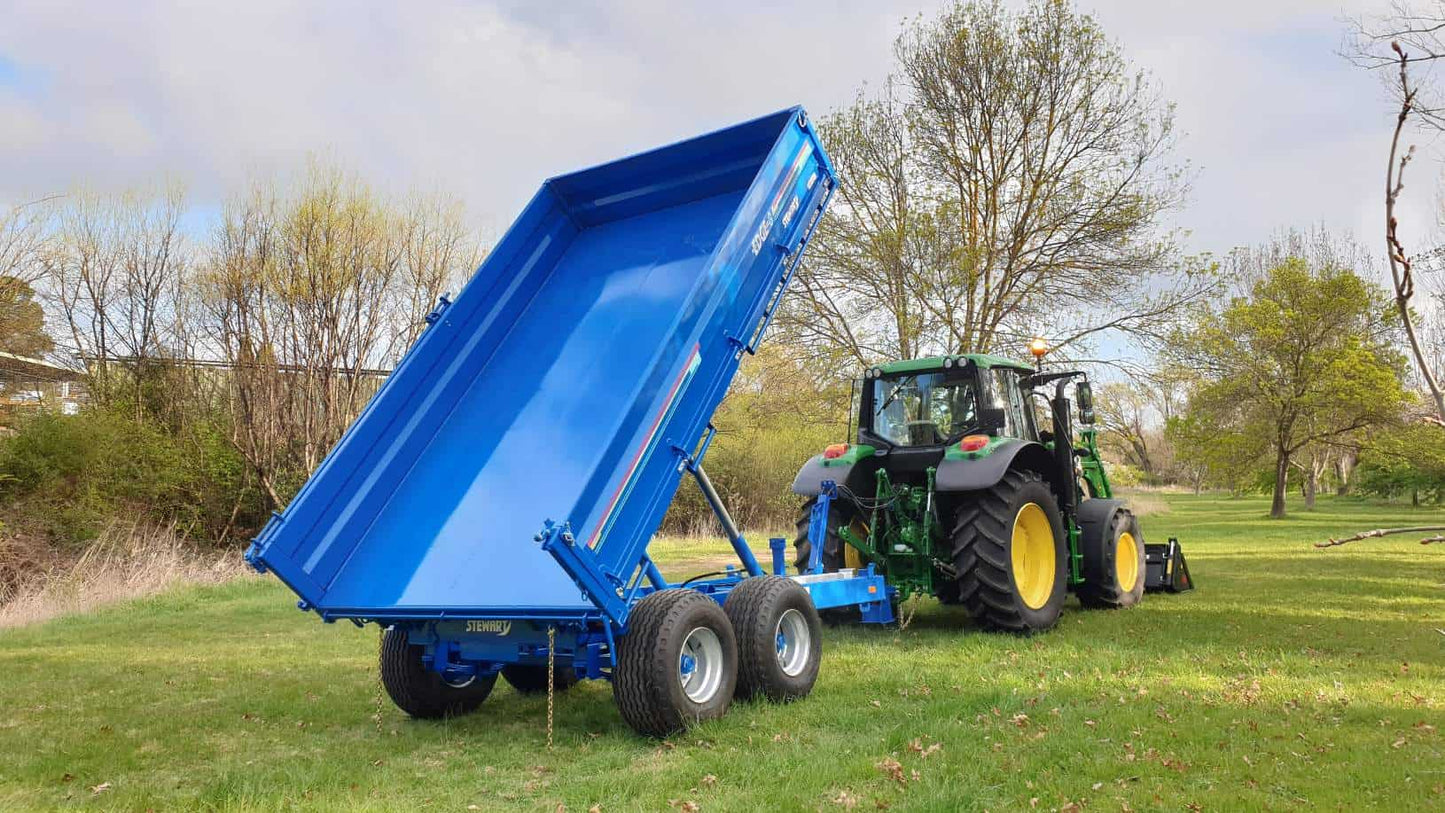 EDGE-8 Drop Side Tipping Trailer