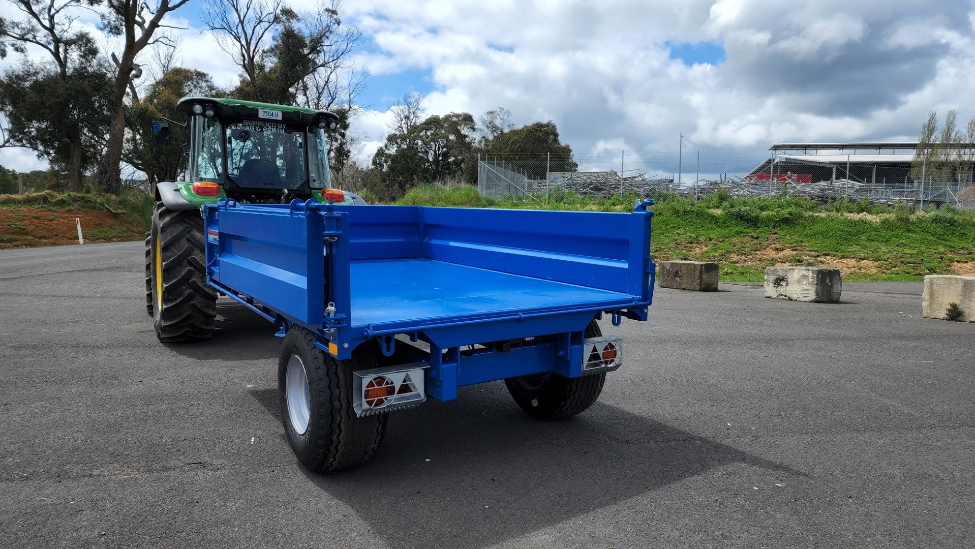 EDGE-4 Drop Side Tipping Trailer