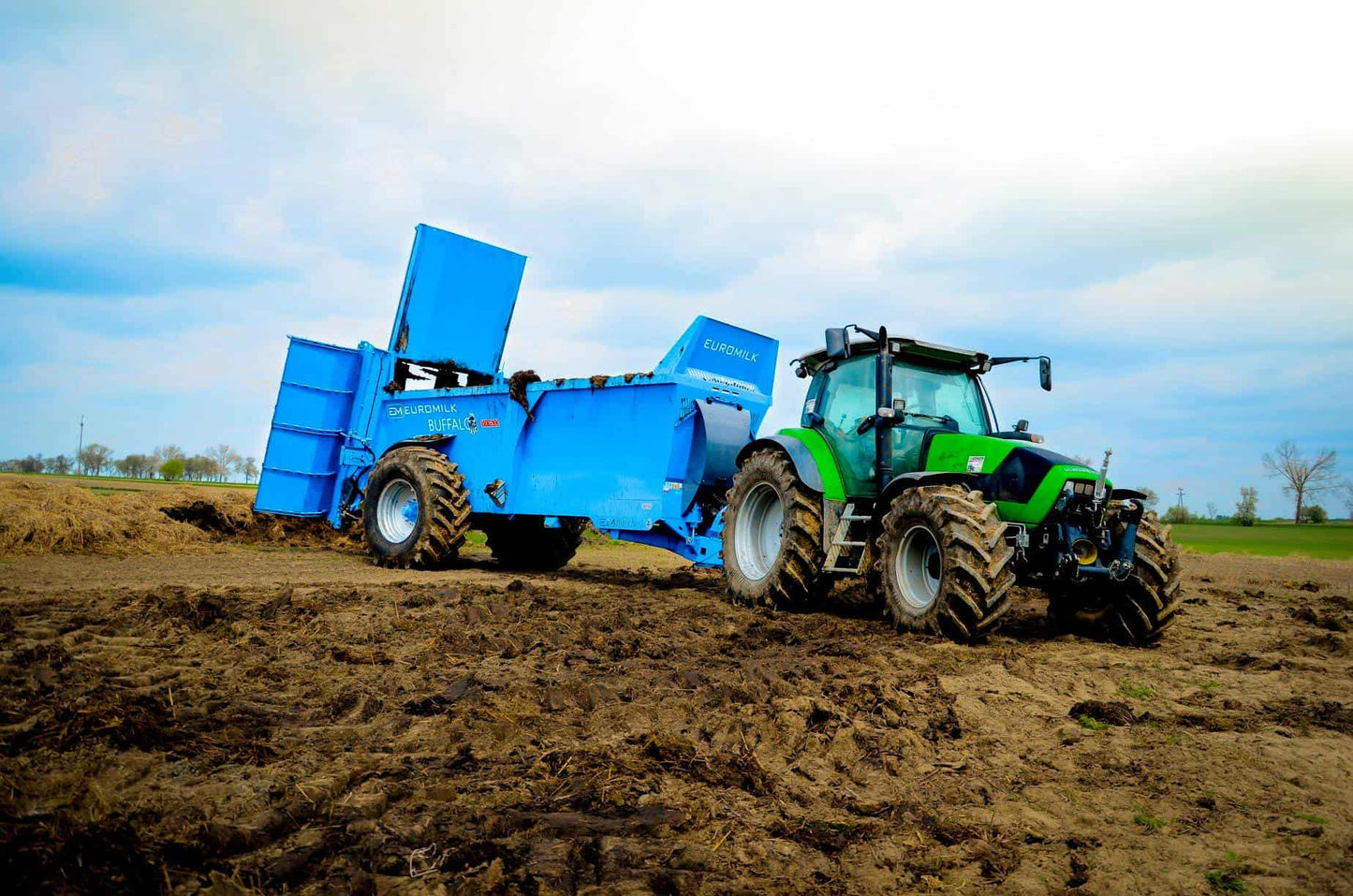 Buffalo RX Manure Spreader. HD Tandem Axle 16-24m3