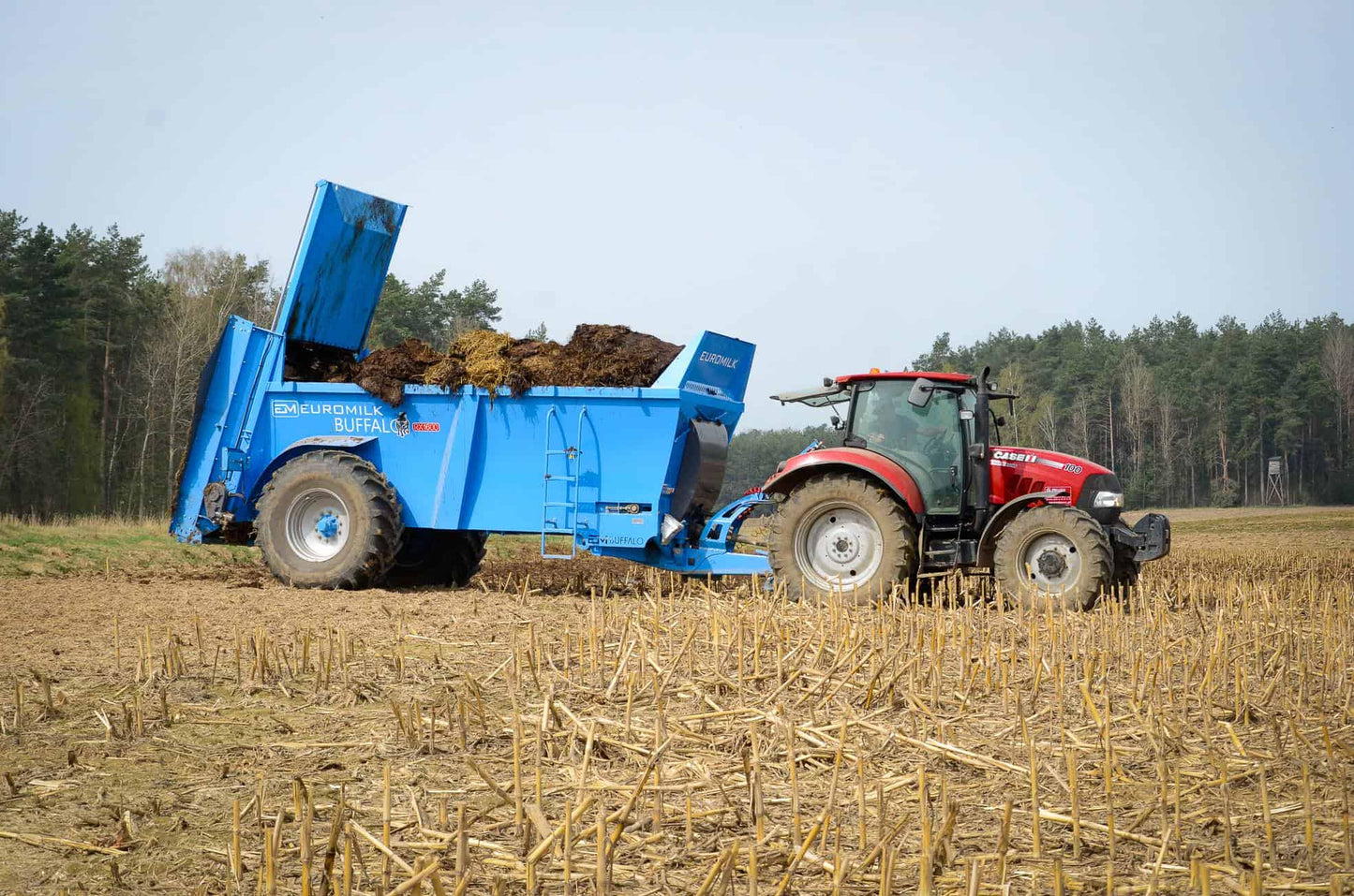 Buffalo RX Manure Spreader. HD Tandem Axle 16-24m3